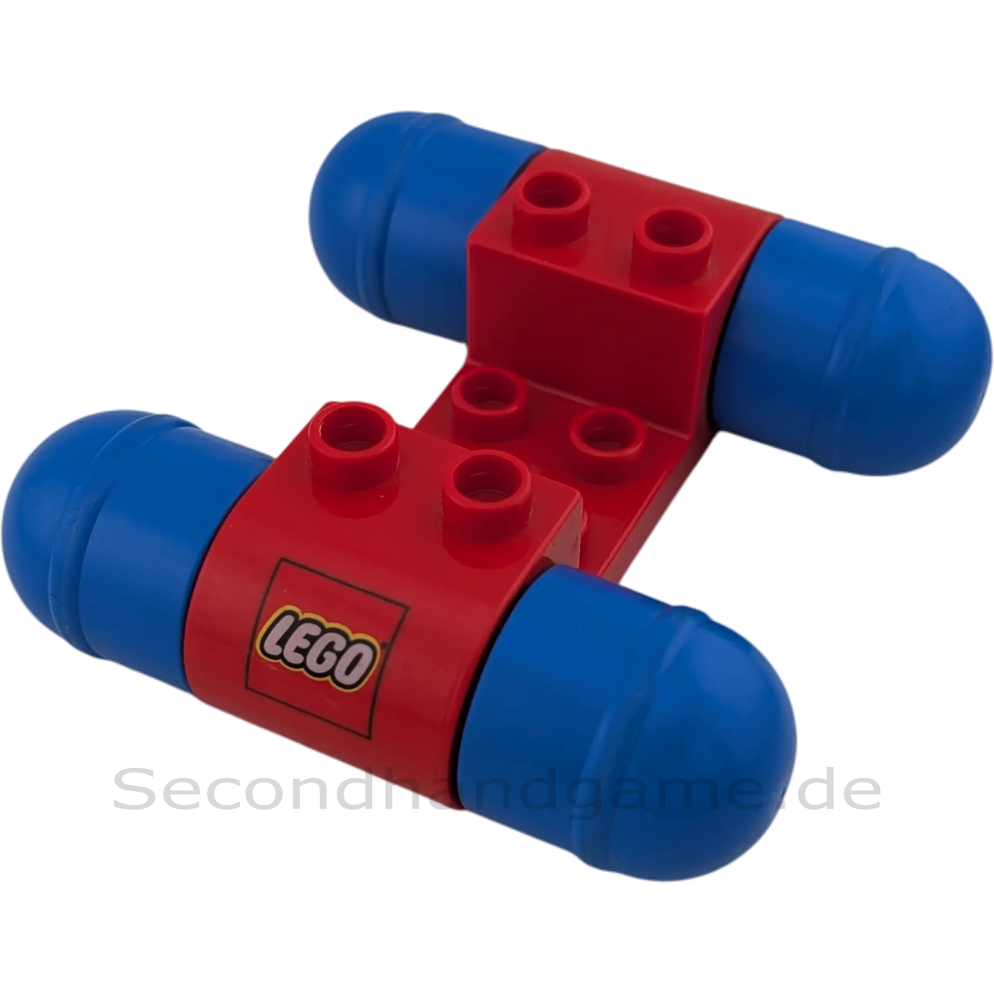 Lego Duplo 31216 Roter Autobasis mit Blauen Rädern Lego Logo