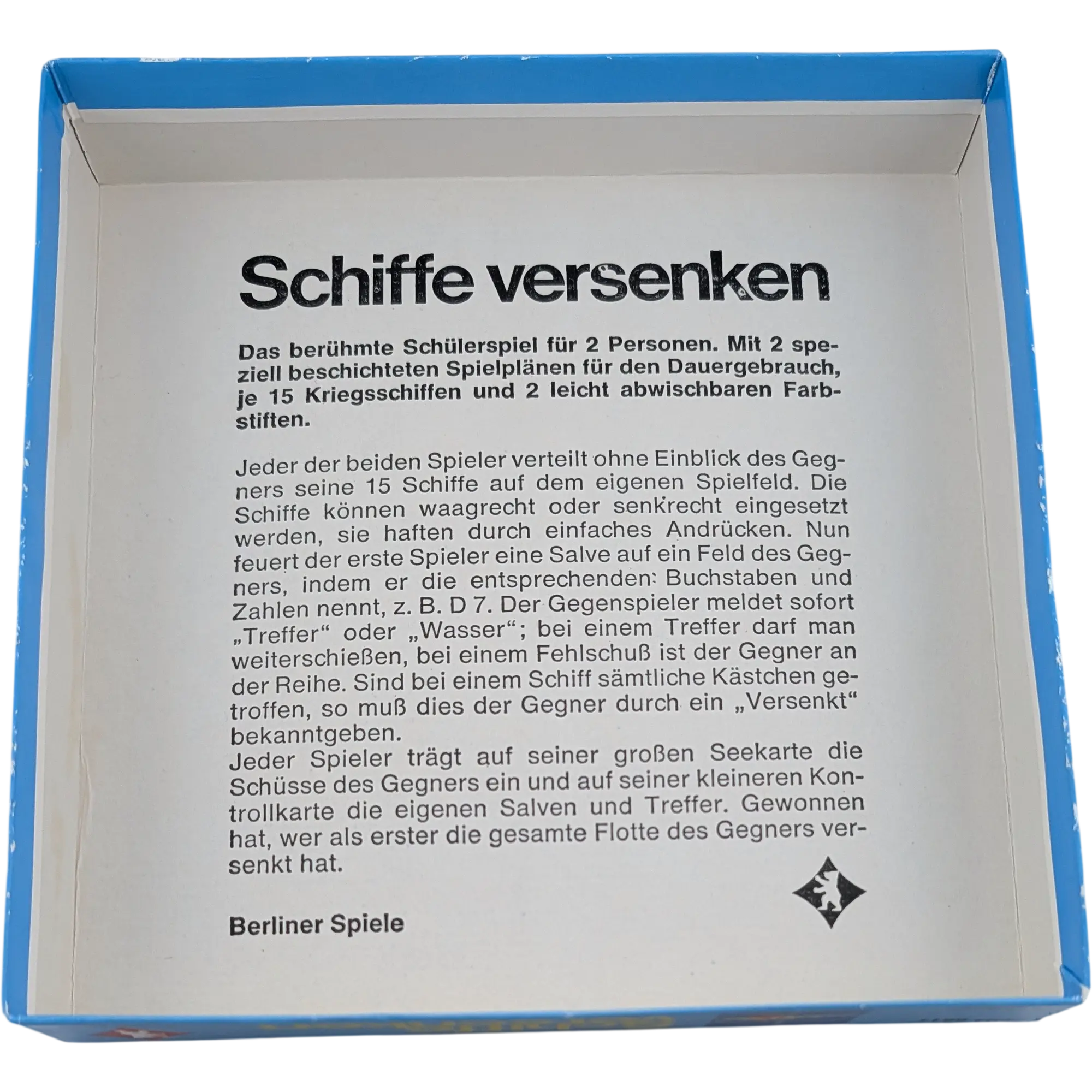 Berliner Spiele Unterwegs Reisespiele Schiffe versenken 6046611 ab 6 Jahren