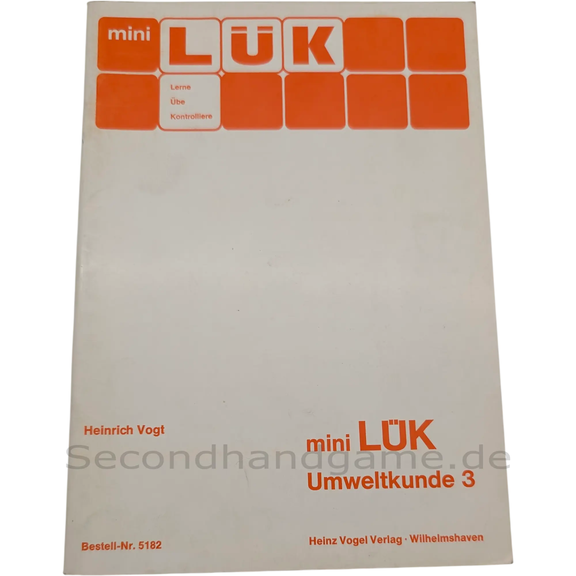 LÜK - Westermann mini LÜK Umweltkunde 3 5182, ab 8 Jahren