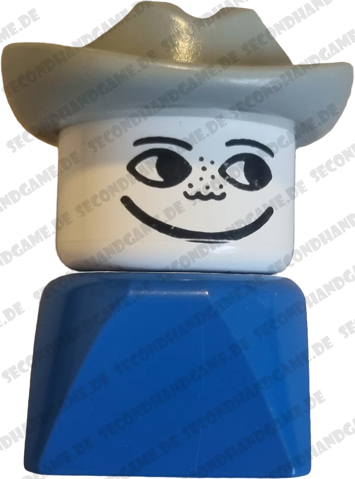 Lego Duplo älterer Figur Mann Cowboy grauer Hut