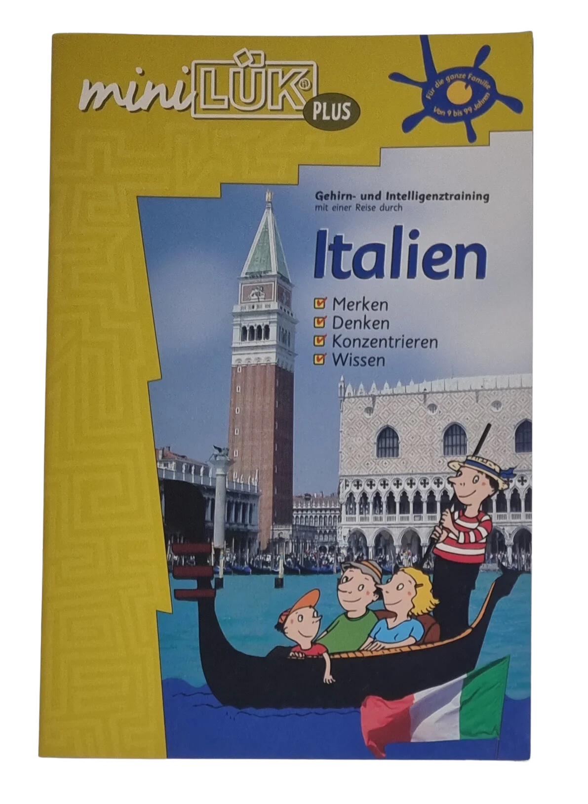 Mini Lük Plus Gehirn- und Intelligenztraining mit einer Reise durch Italien