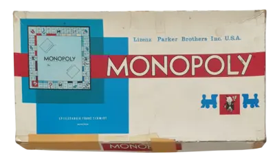 Spiele Fabrik Franz Schmidt Monopoly lange Version deutsche Mark