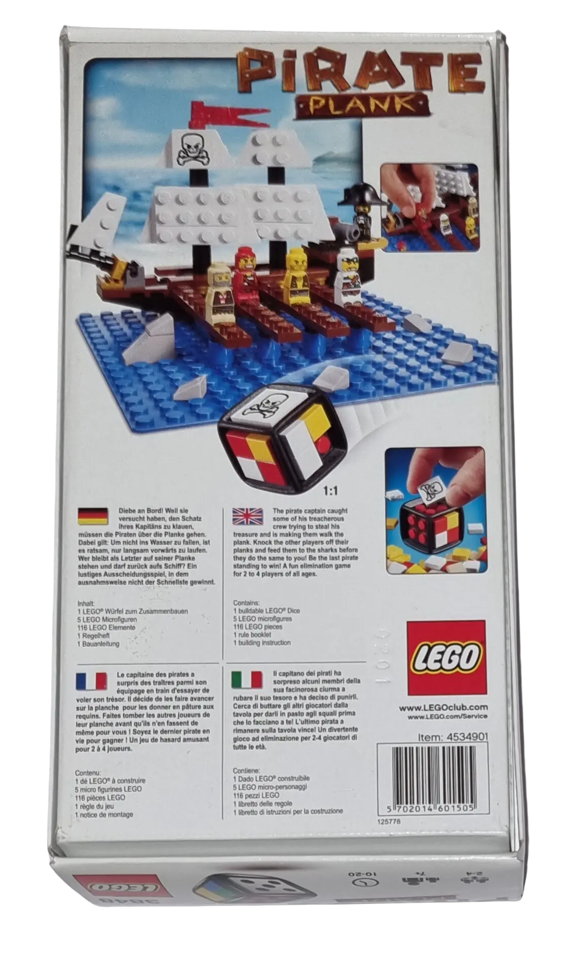 LEGO Pirat Plank 3848