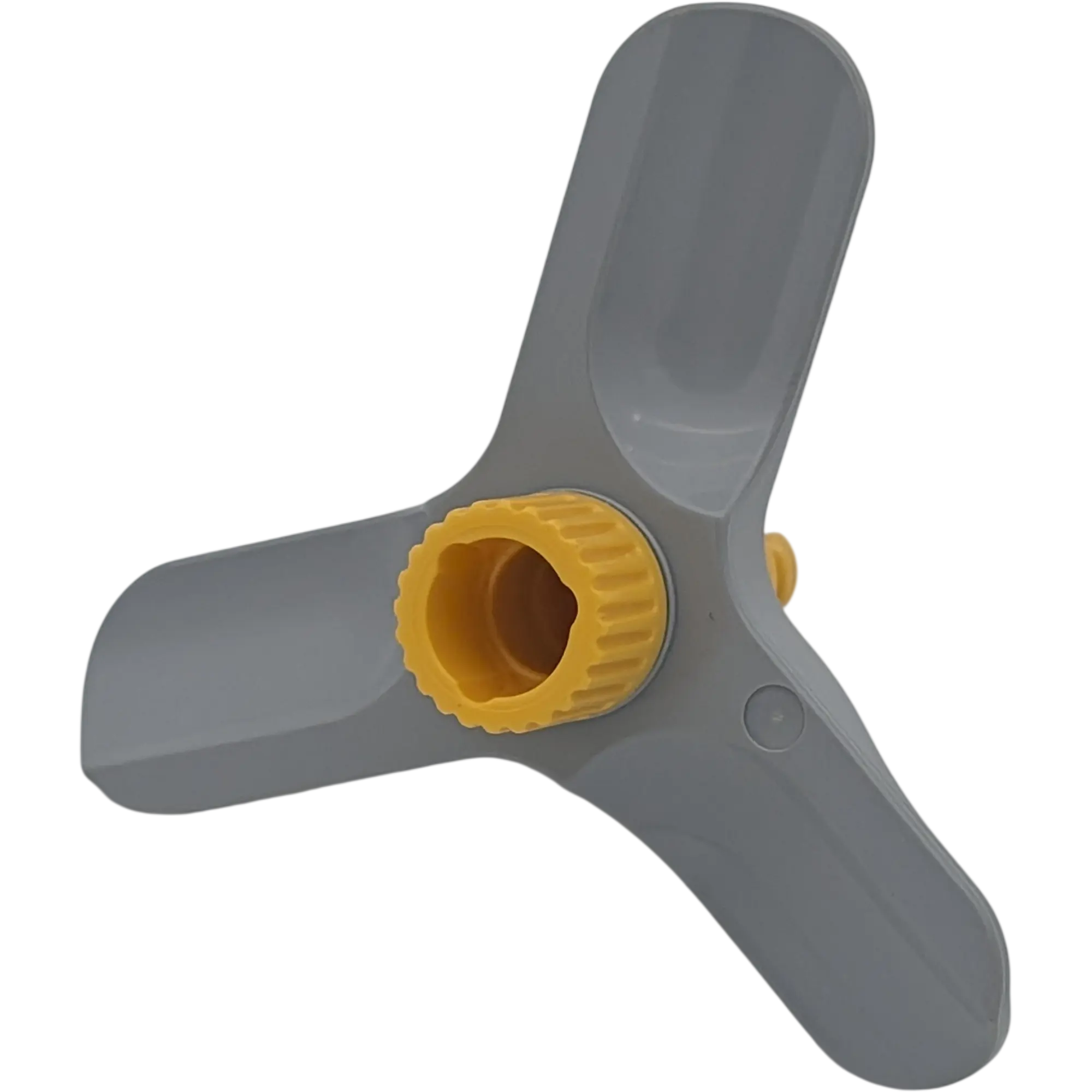 Lego Duplo Toolo 6999 Propeller Rotorblätter Silber mit Schraube Gelb