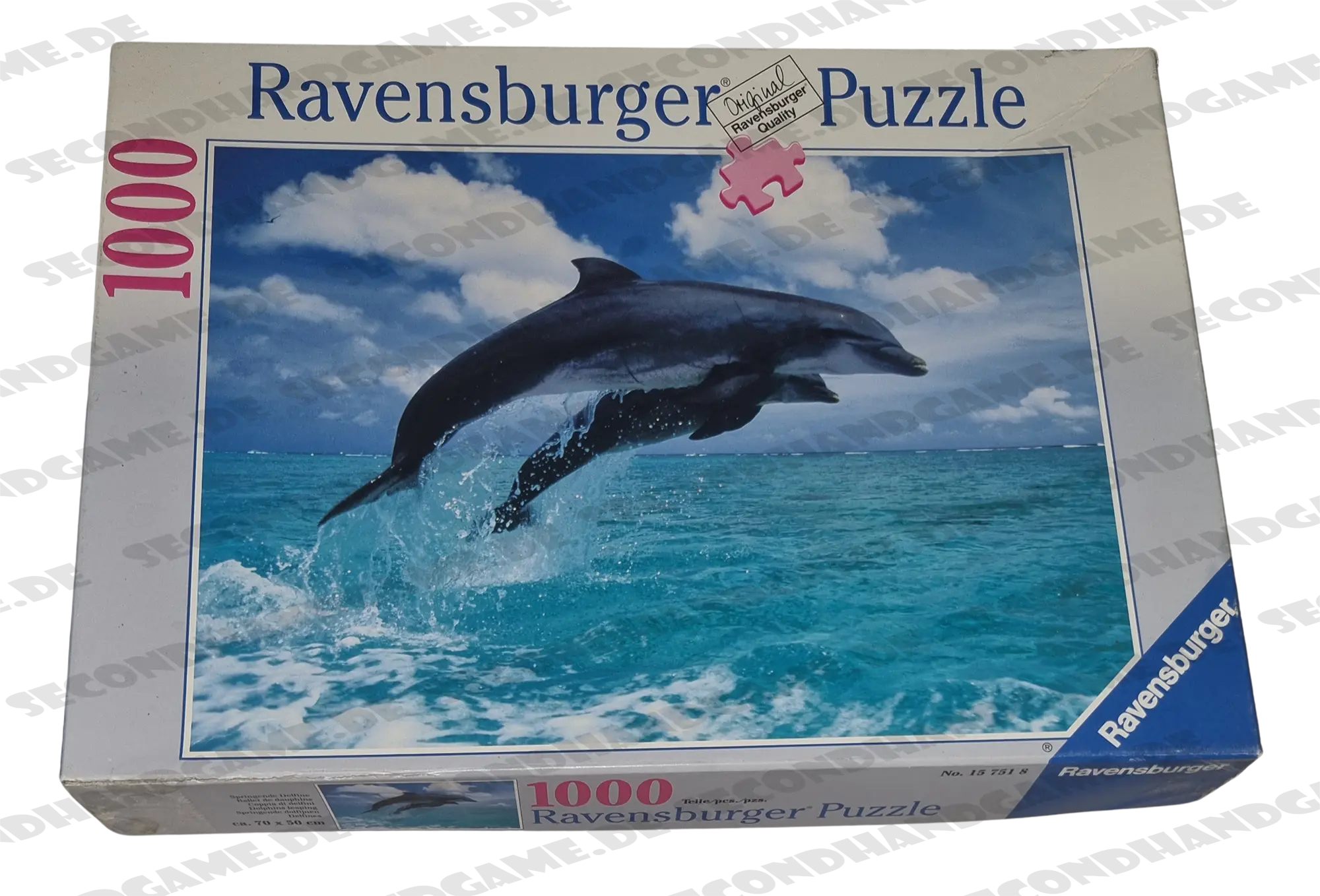 Ravensburger Puzzle 1000 Teile 157518 Springende Delfine