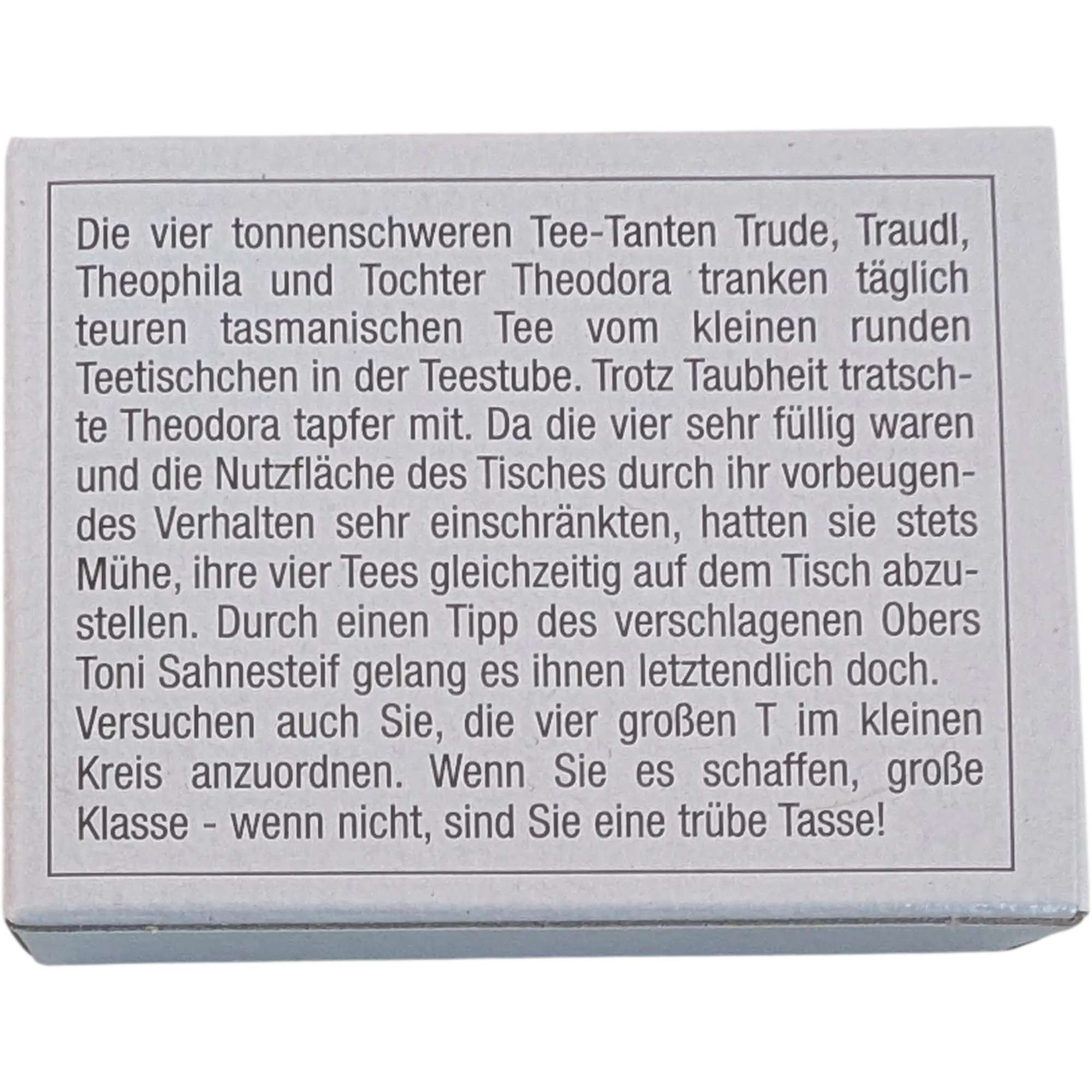 Bartl Mini Spiele Geduldspiele Der kleine T-Tisch, Ansicht 3