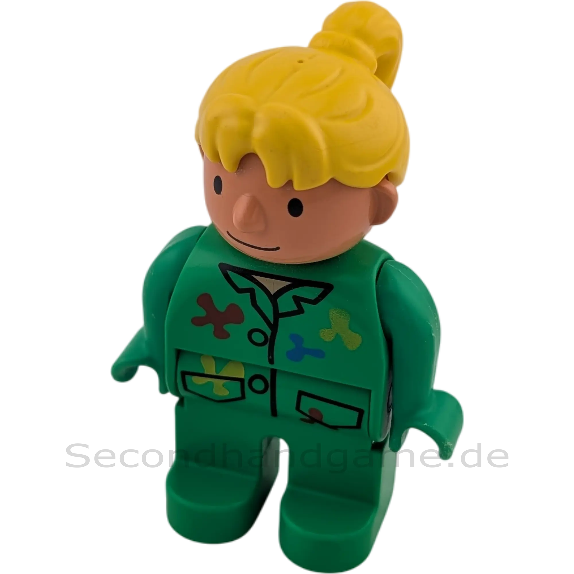 Lego Duplo 4555 Wendy mit Malerkittel und Farbkleksen Bob der Baumeister