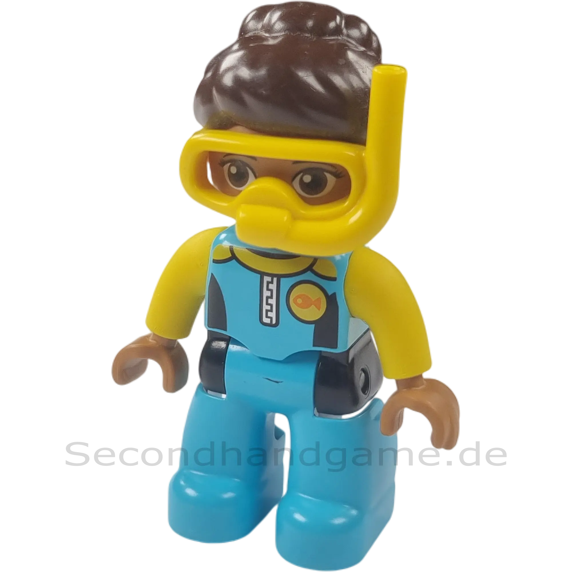 Lego Duplo Figur Frau 213H9 Taucherin mit Taucherbrille und Schnorchel