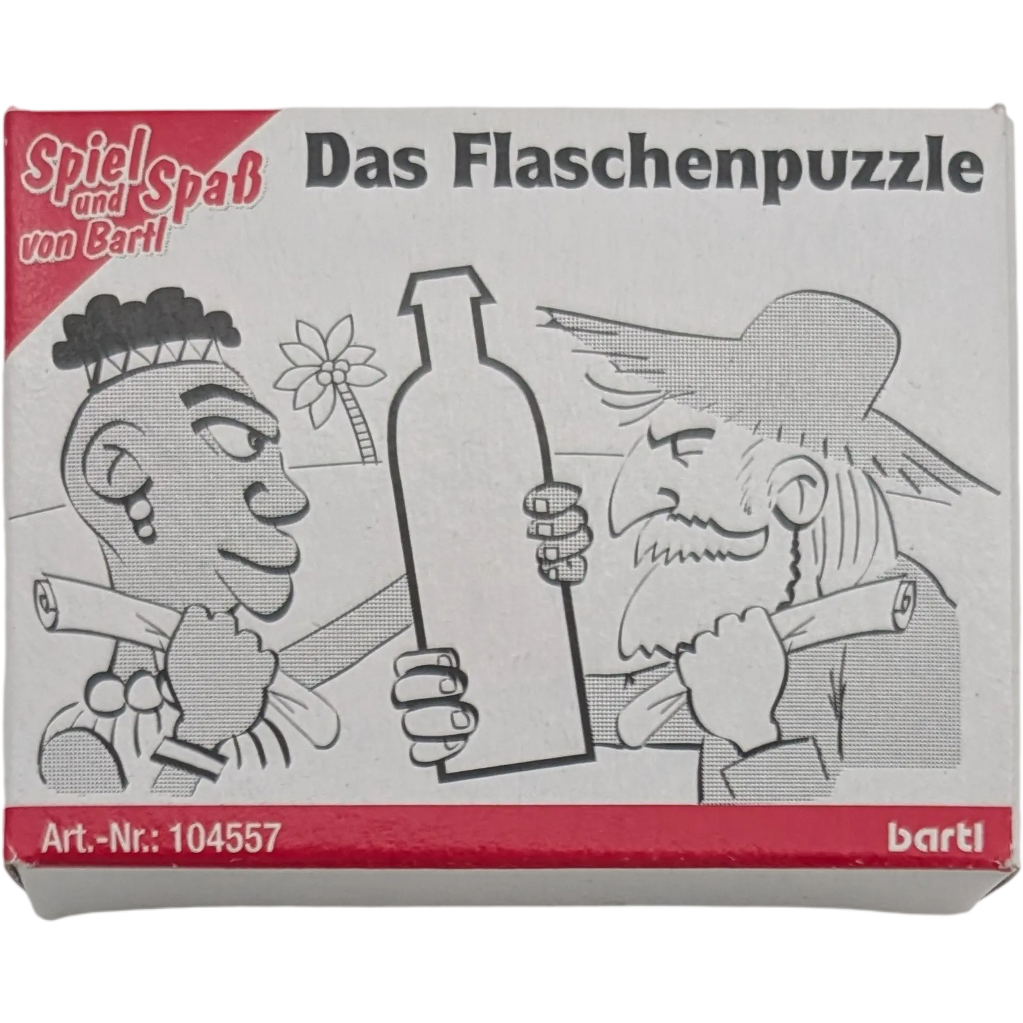 Bartl Mini Spiele Geduldspiele Das Flaschenpuzzle