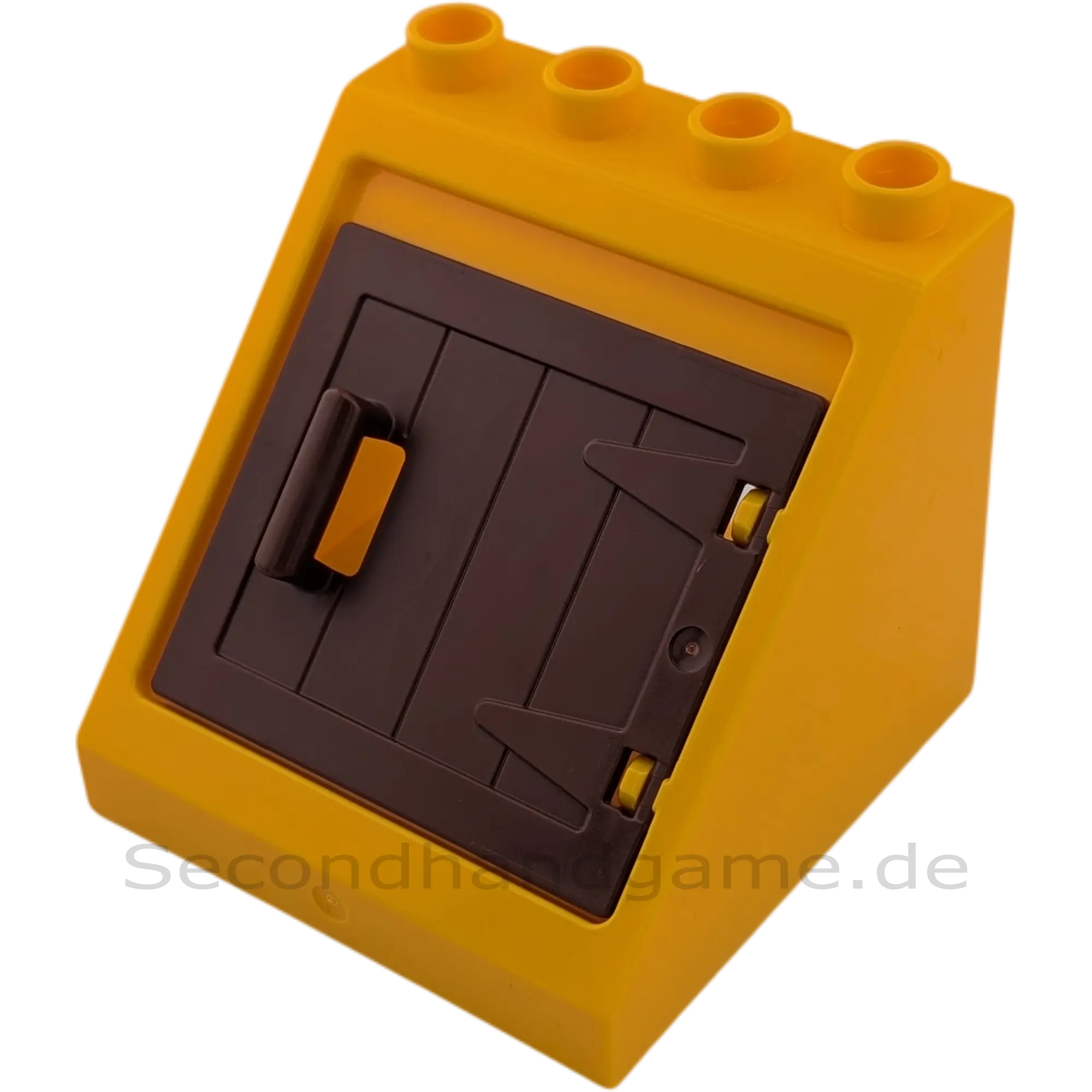 Lego Duplo 27396 Dachfenster Gelborange mit braunem Fenster