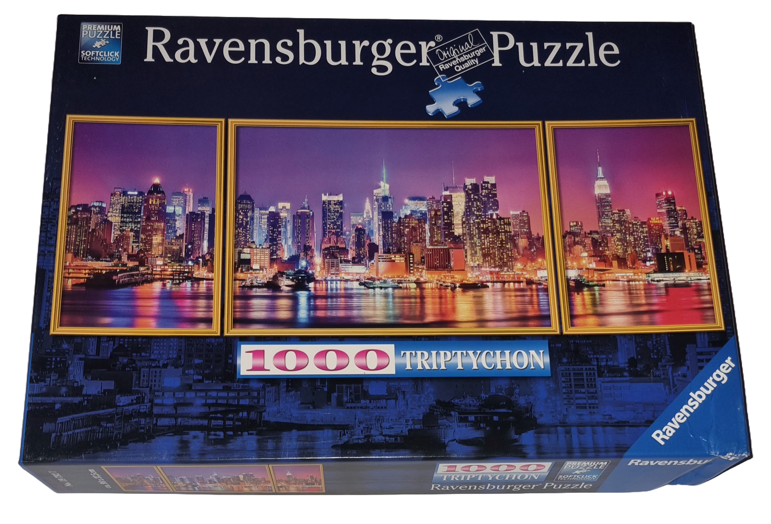 Ravensburger Premium softclick Puzzle 1000 Teile 197927 New York Triptychon