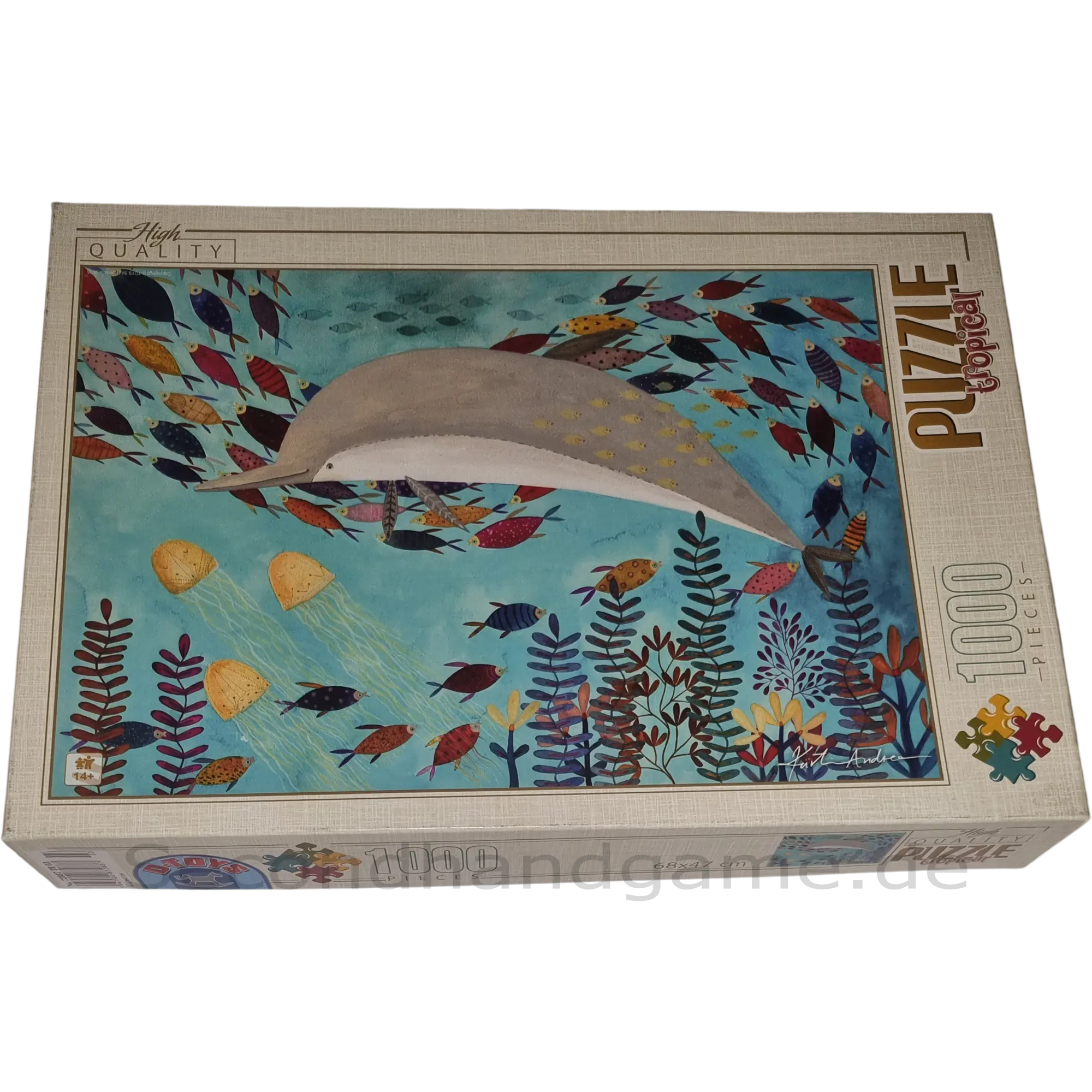 D-Toys High Quality Puzzle tropical 1000 Teile hAI