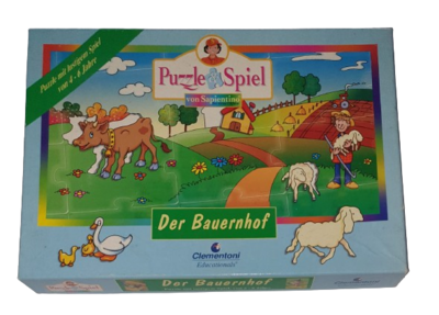 Clementoni Puzzle & Spiel Der Bauernhof