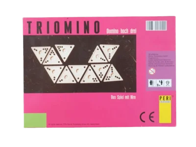 Peri Spiele Triomino Domino hoch drei