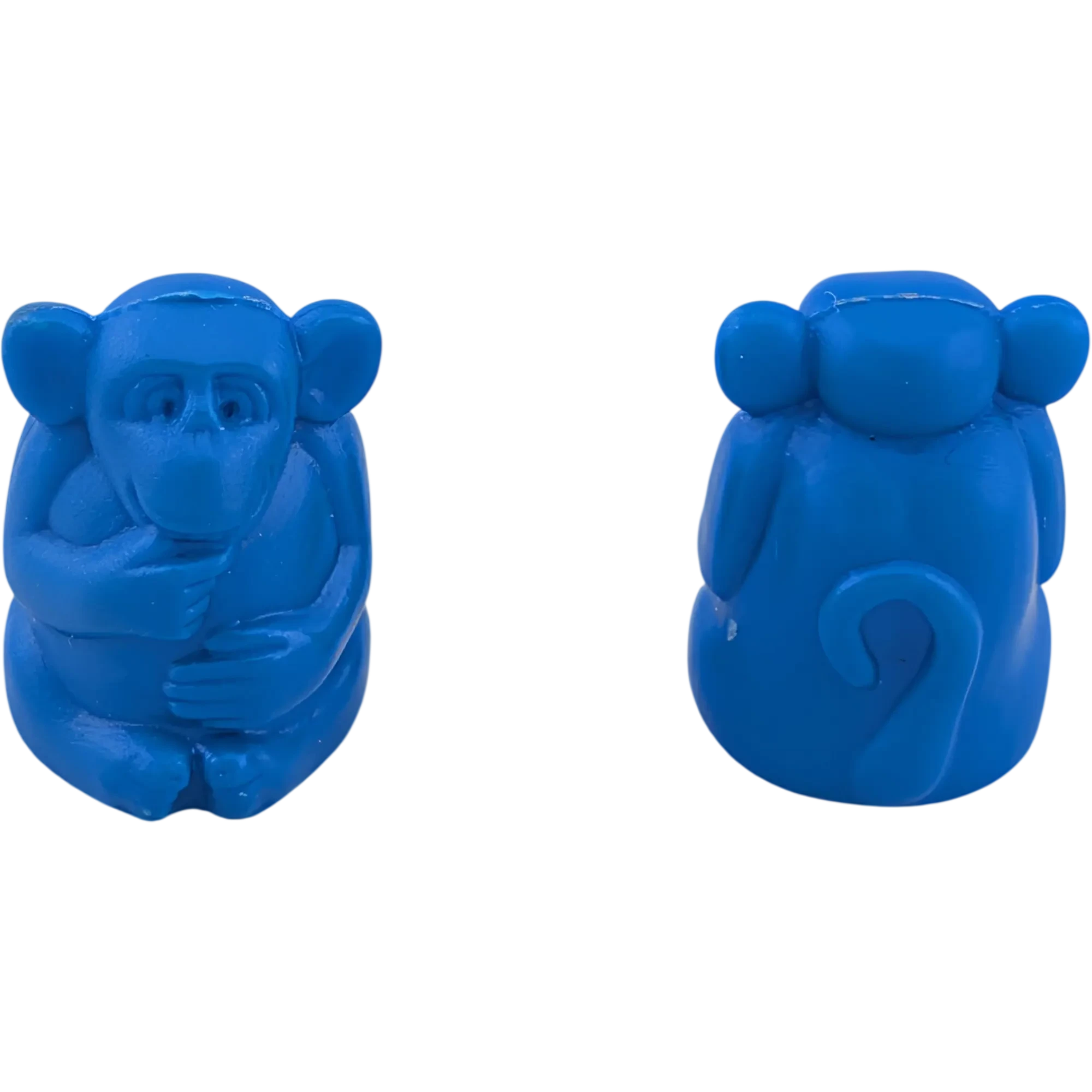 Ravensburger Affenbande Ersatzteil Spielfigur Affe Blau zweier Set