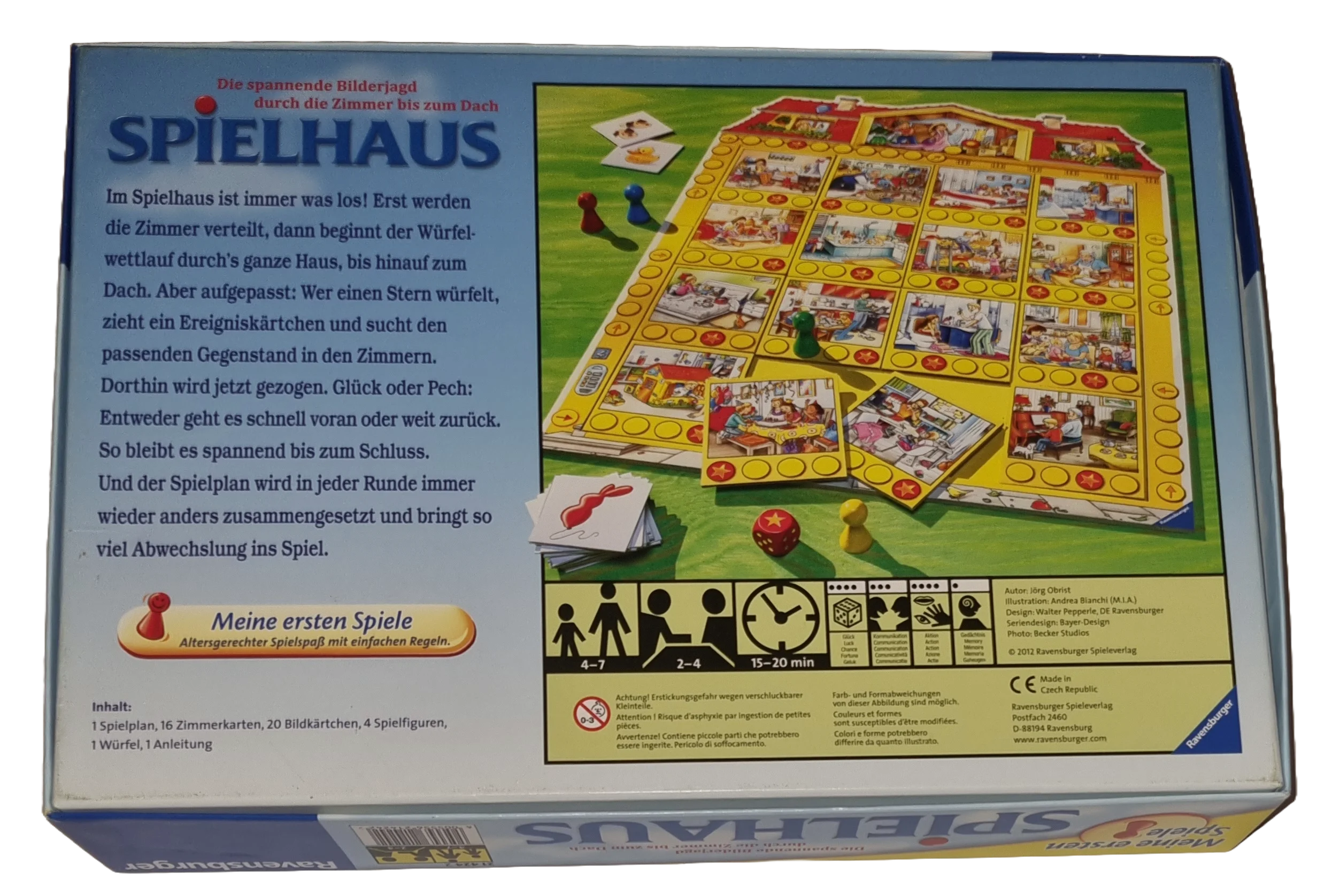 Ravensburger Meine ersten Spiele Spielhaus 214242