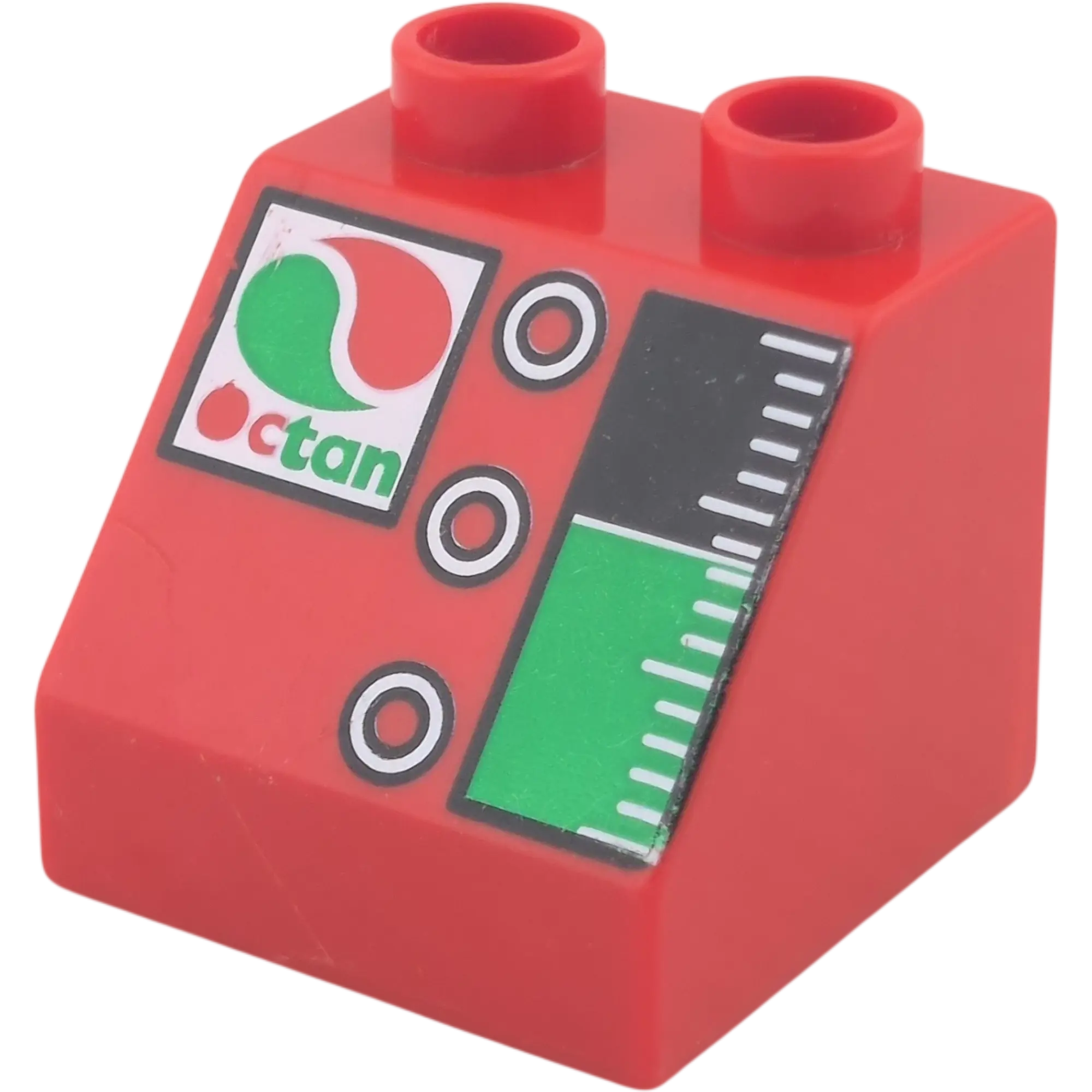 Lego Duplo 6474 Schrägstein 2x2x1 Rot Octan Anzeige