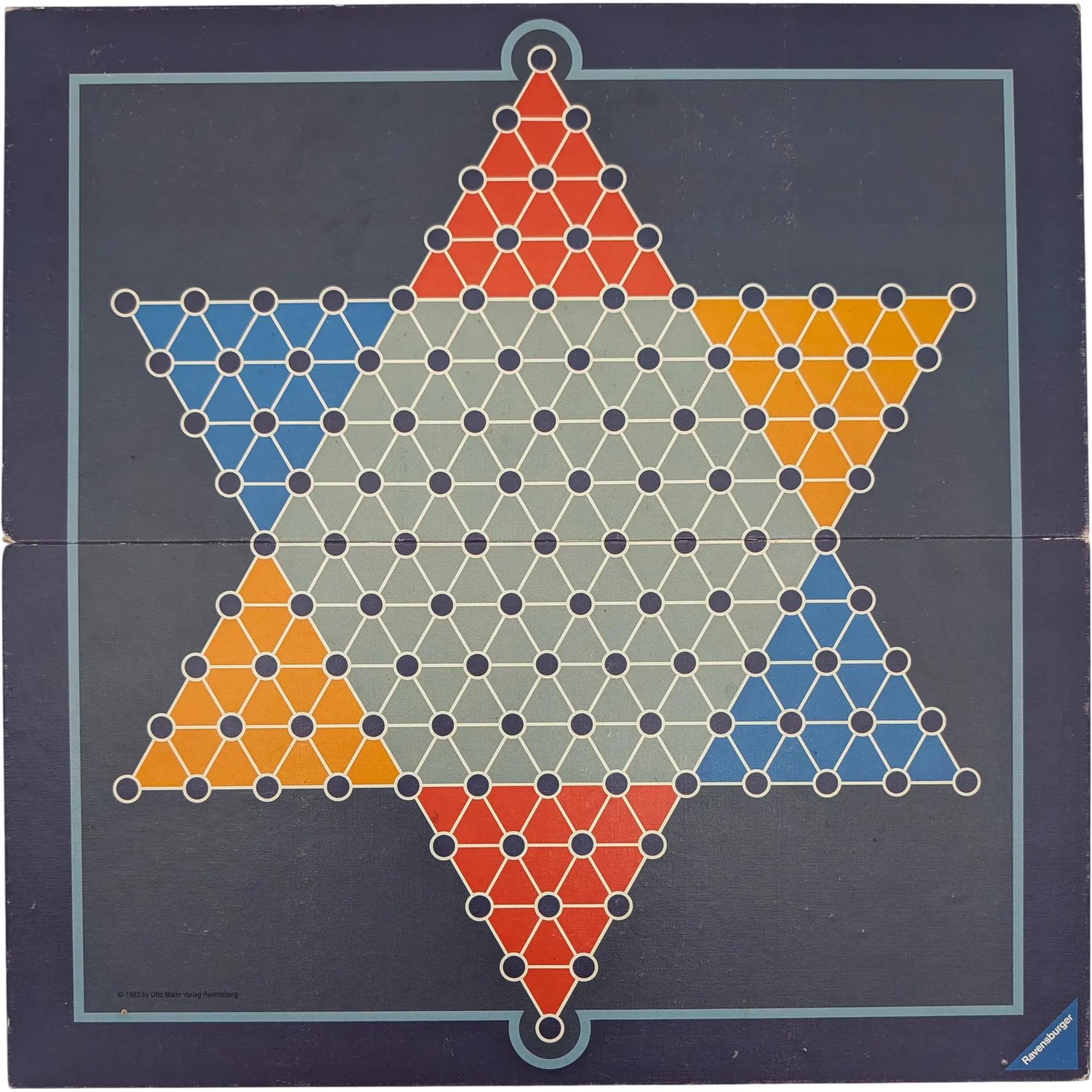 Spielplan Spielbrett Ravensburger Halma
