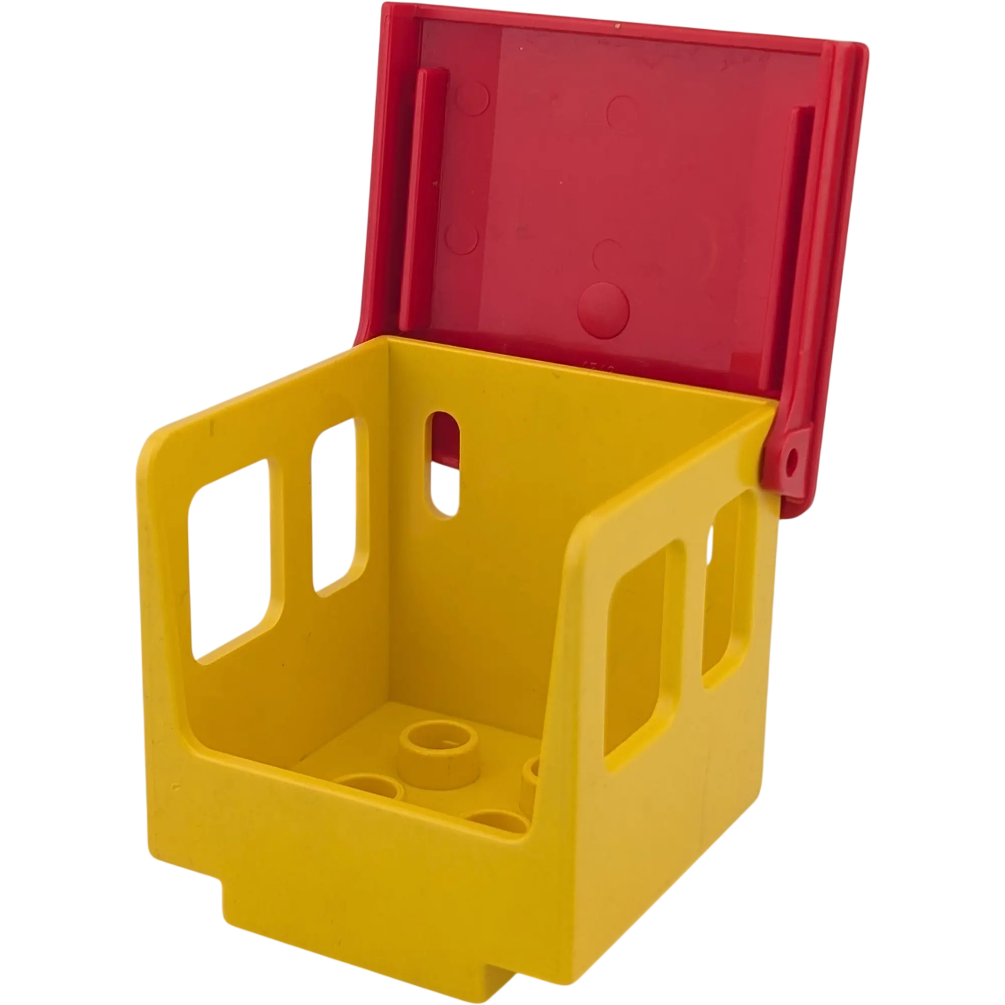 Lego Duplo 4544 Aufsatz Gelb mit Klappdach Rot Kabine Führerhaus 