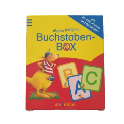 ars Edition Meine Känguru Buchstabenbox