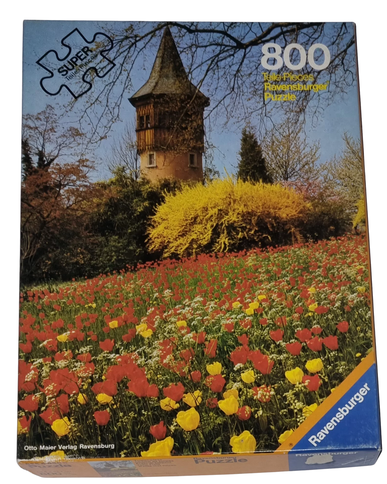 Ravensburger Super Puzzle 800 Teile 62558369 Tulpenwiese