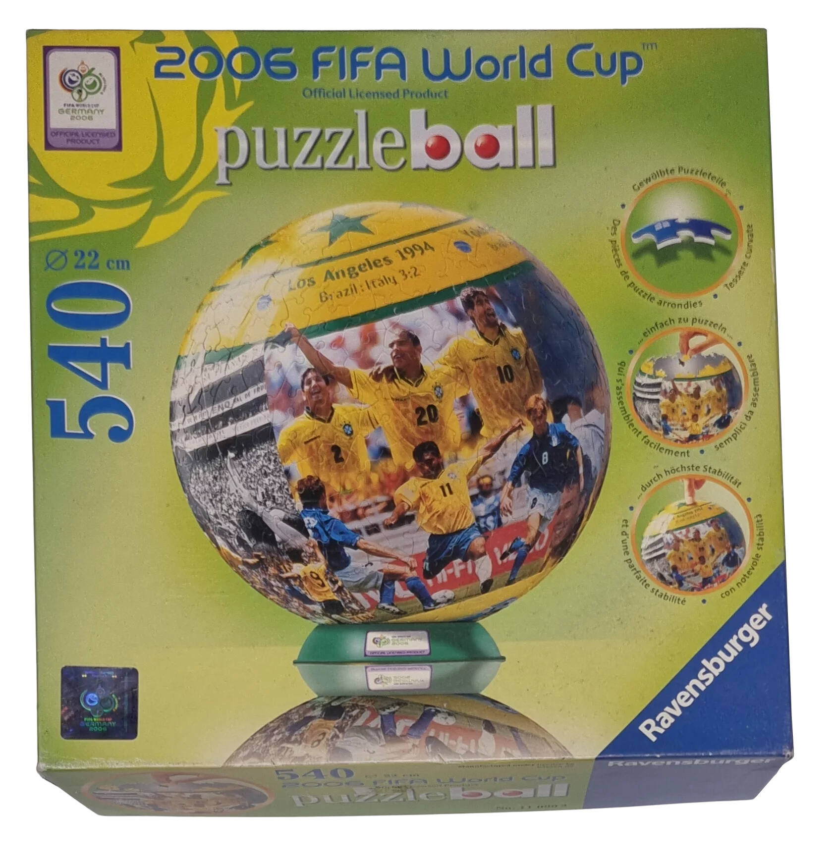 Ravensburger Puzzleball  No 110902 Fifa World Cup 540 Teile