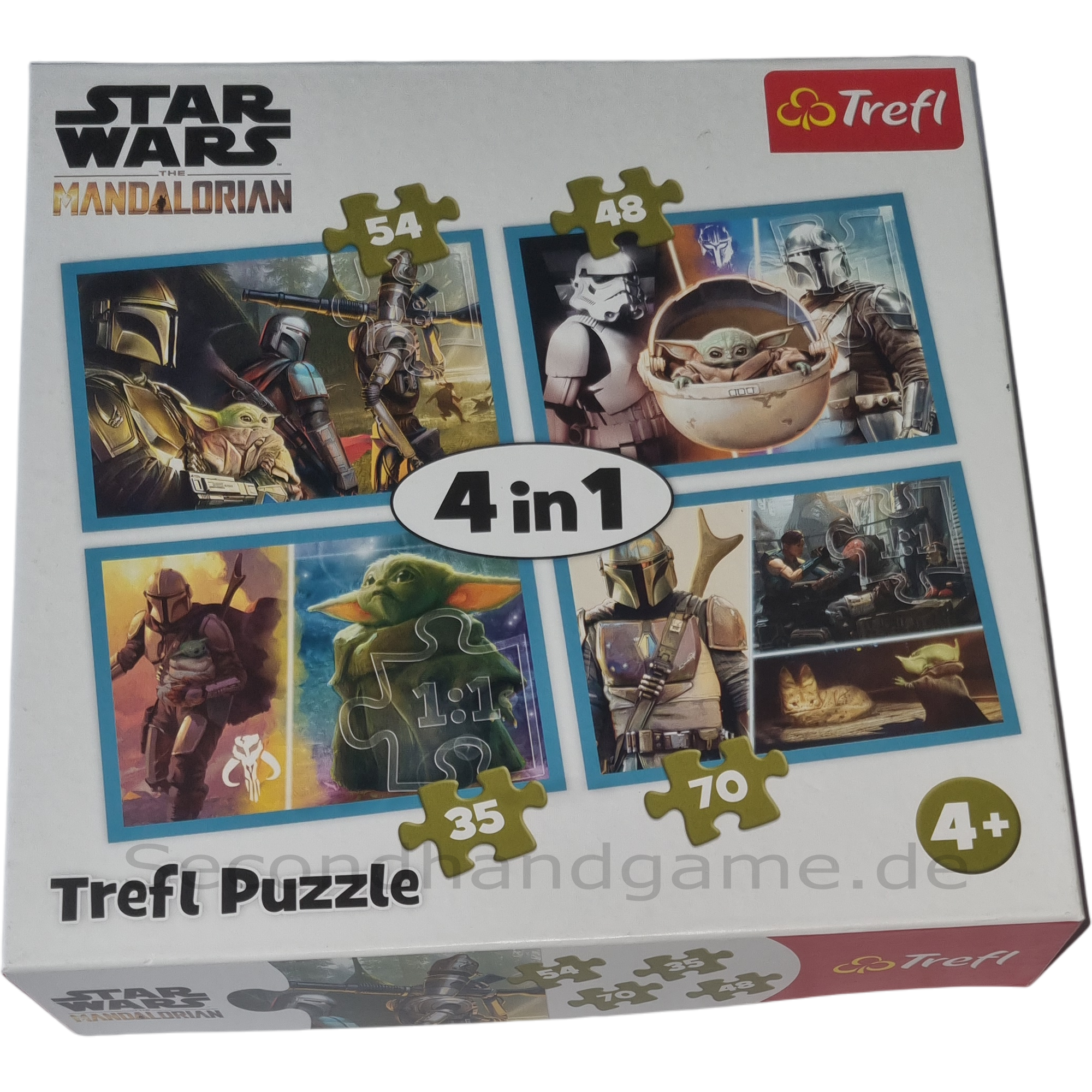 Trefl Star Wars Mandalorian 34377 Puzzle 35, 48, 54 und 70 Teile