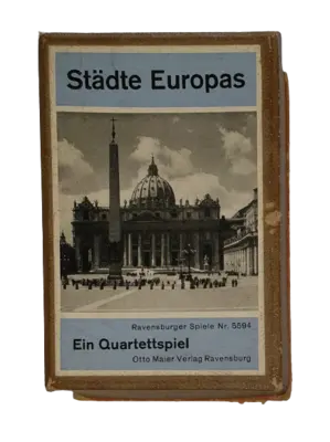 Ravensburger Quartett Städte Europas