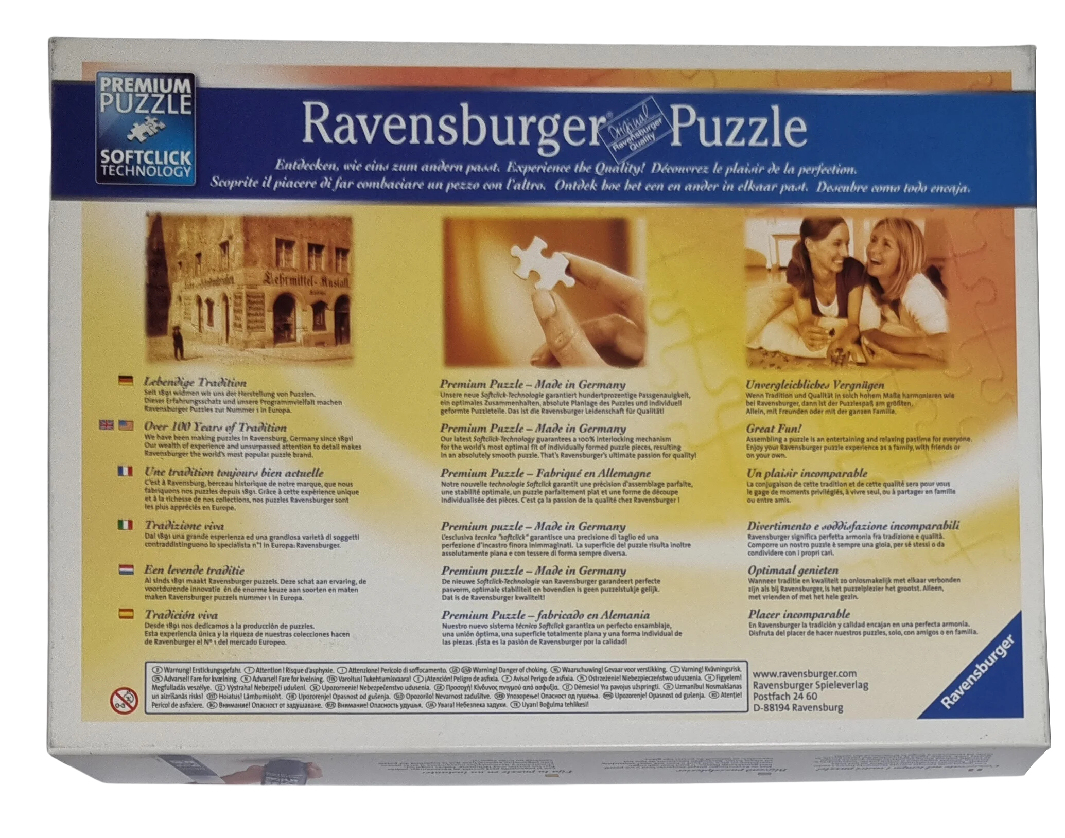 Ravensburger Puzzle 1000 Teile soft click 191123 Ostseebad Ahlbeck Usedom