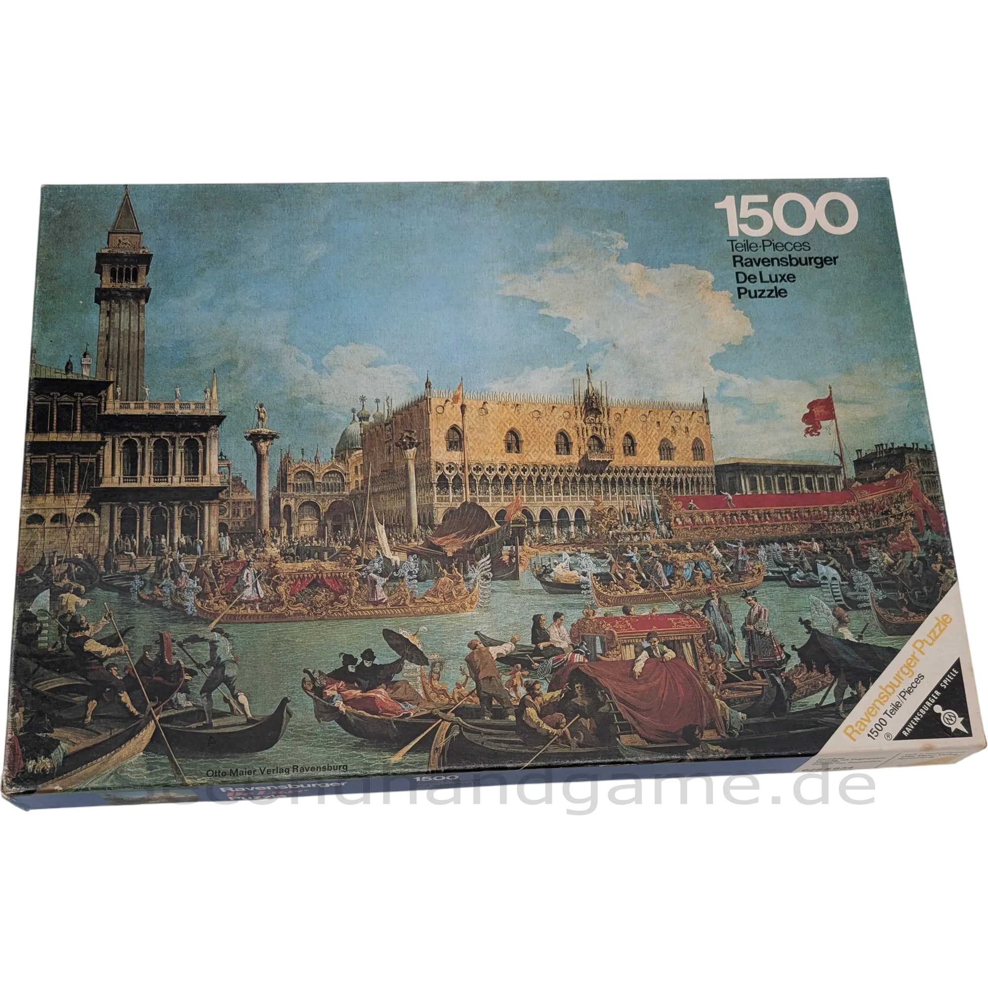 Ravensburger Puzzle Canaletto Venedig mit Dogenpalast 1500 Teile 6255634, ab 14 Jahren