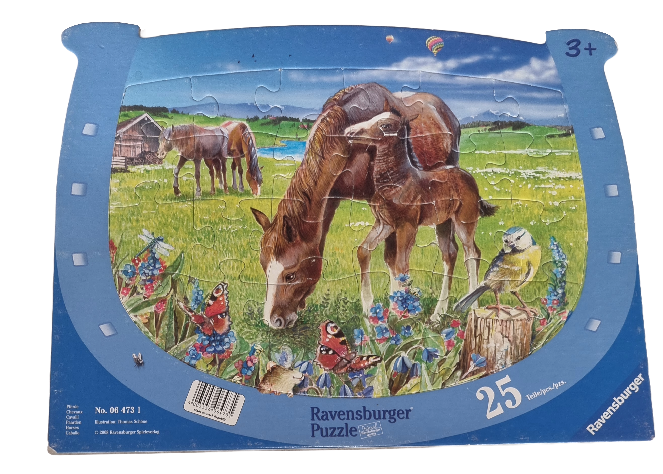 Ravensburger Rahmenpuzzle Pferde 25 Teile 064731