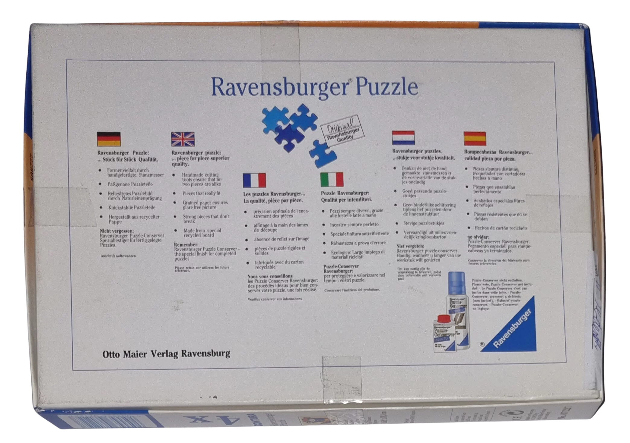 Ravensburger Puzzle 4x Contura 4-6 Teile 071227 Kasperle