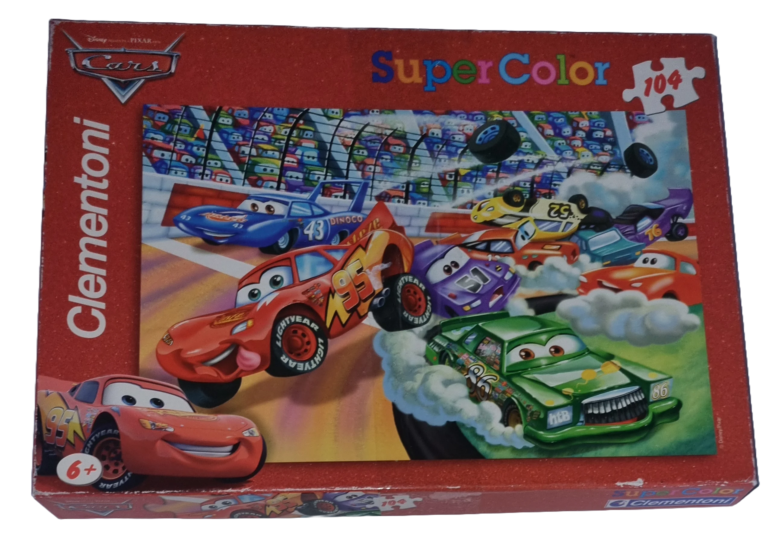 Clementoni Super Color Disney Pixar Cars Puzzle 104 Teile 27617