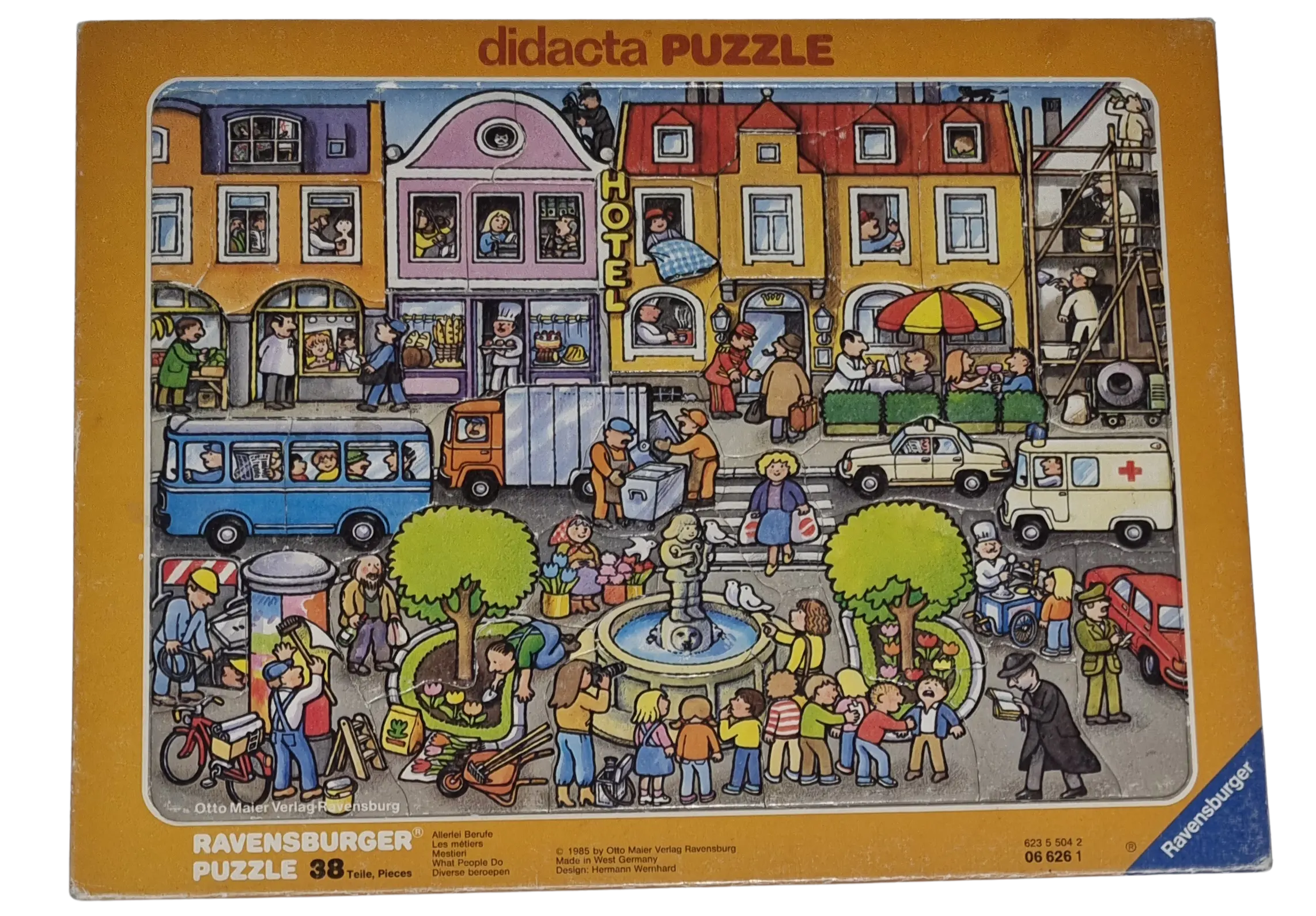 Ravensburger Didacta Rahmenpuzzle Allerlei Berufe 38 Teile 066261