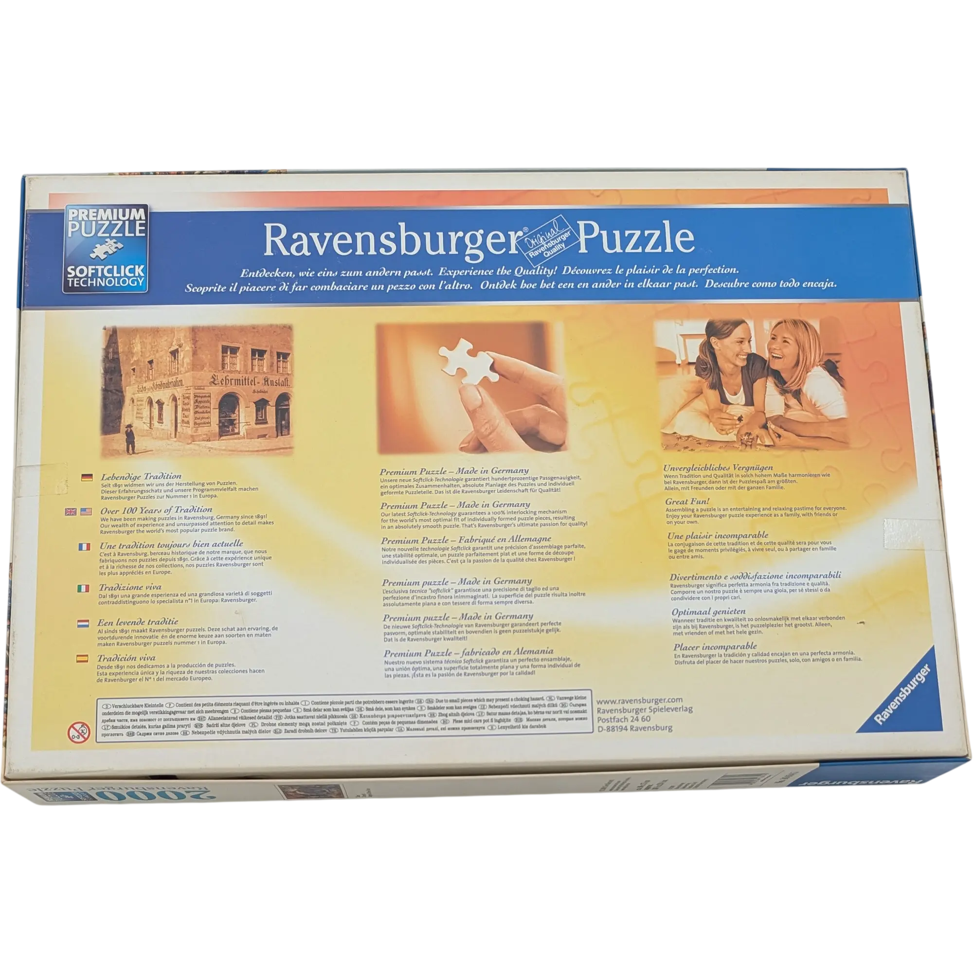 Ravensburger Puzzle 2000 Teile 166145 Ciro Marchetti, Ansicht 2
