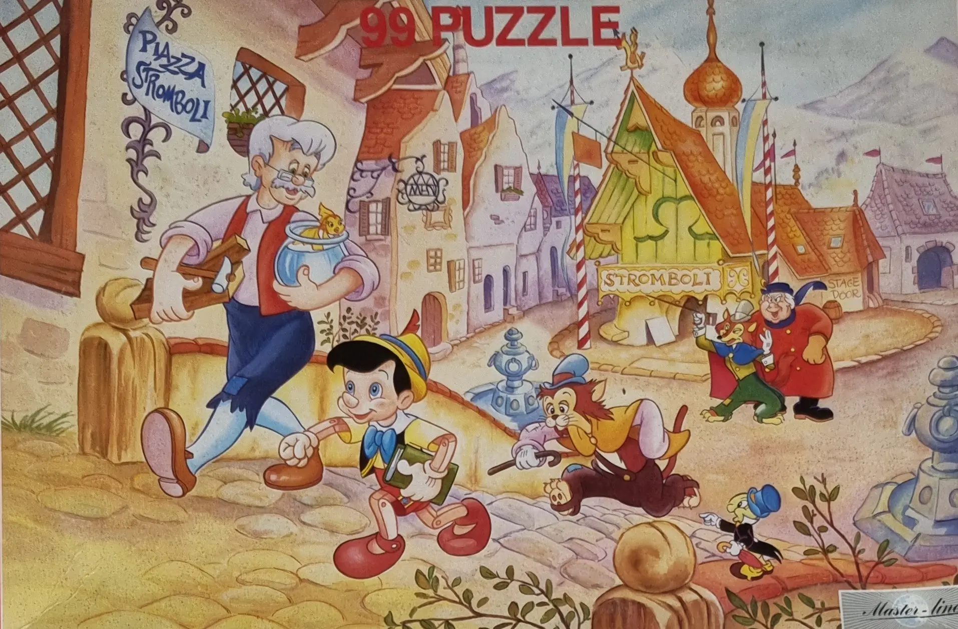 Master-line Pinocchio Puzzle 99 Teile 
