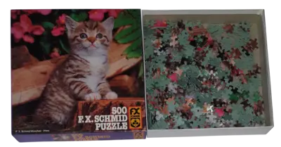 FX Schmid Puzzle 500 Teile Junge Katze 97758