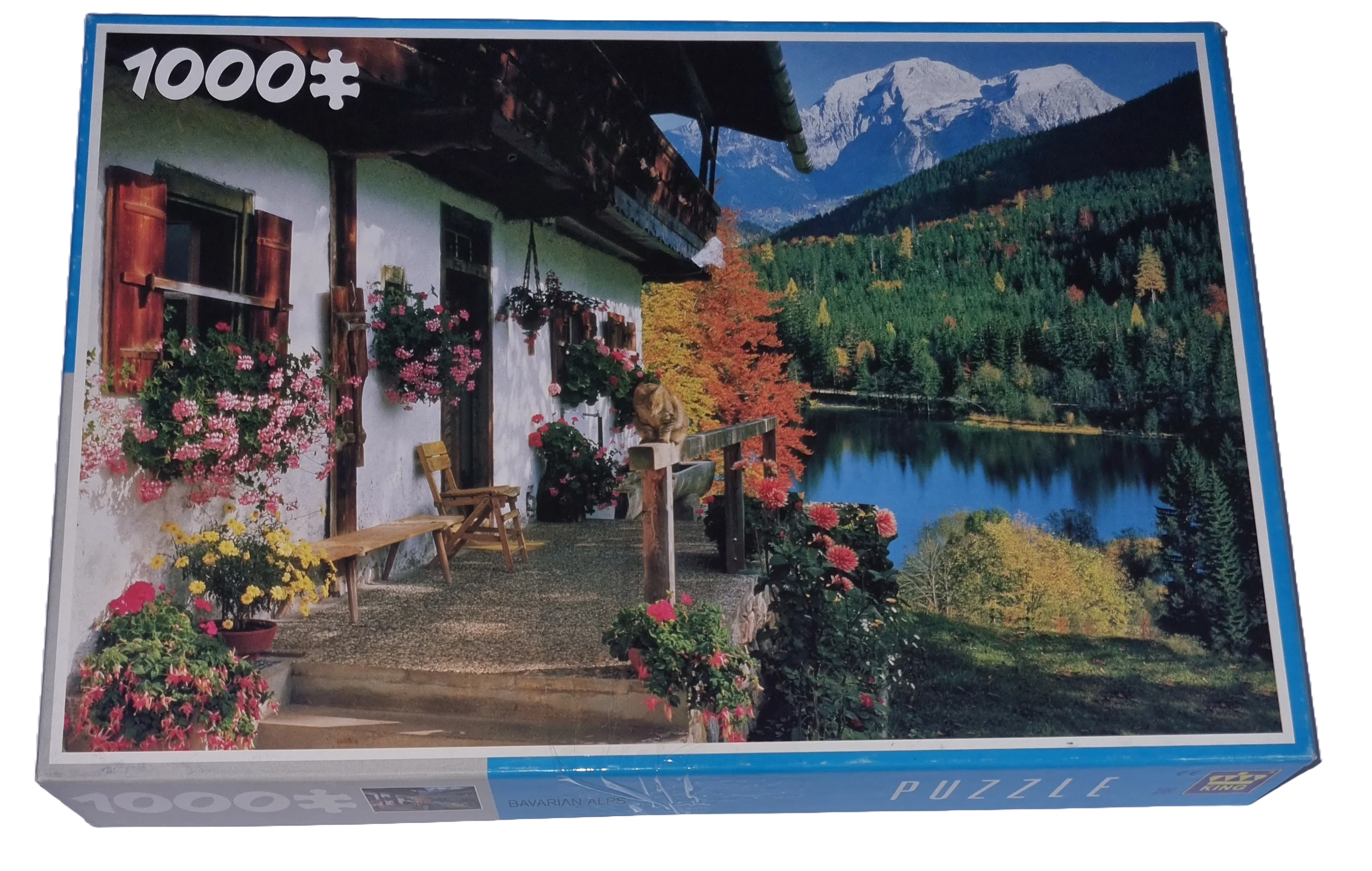 King Puzzle 1000 Teile 1948 Bavarian Alps
