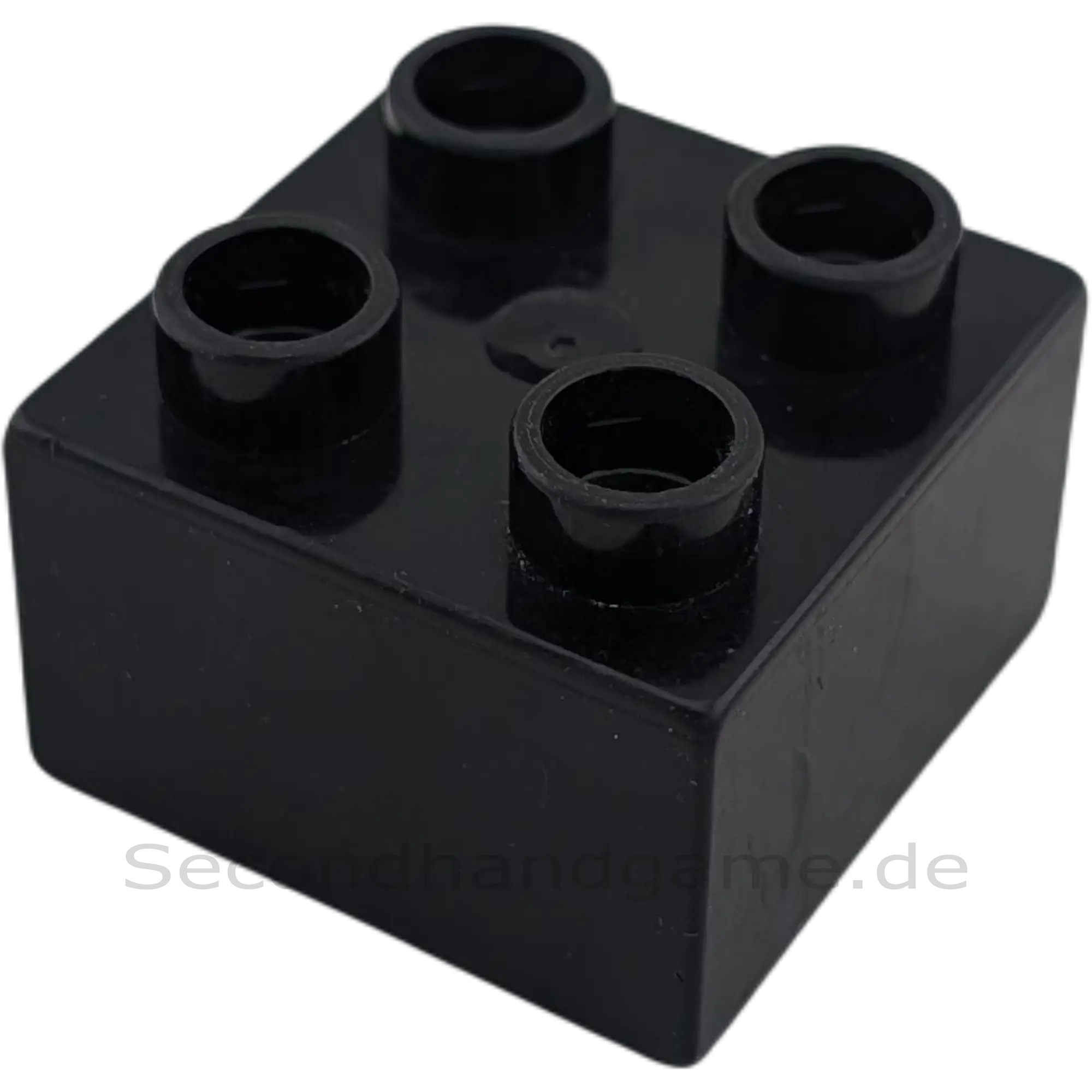 Lego Duplo 2x2 Stein 3437 Schwarz