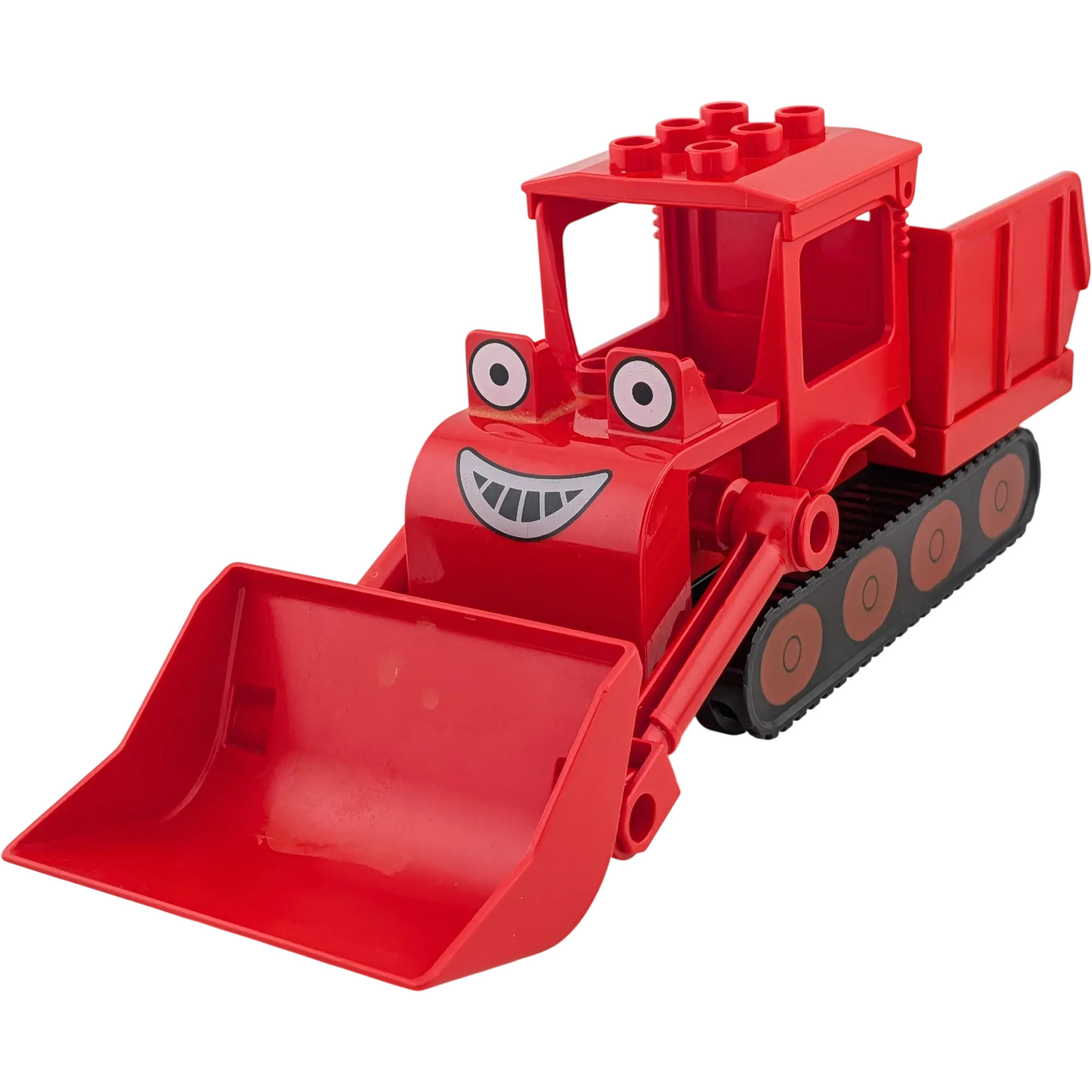 Lego Duplo Bagger Bob der Baumeister Rot Buddel