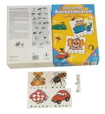 Berliner Spielkarten Ich lerne Buchstabieren