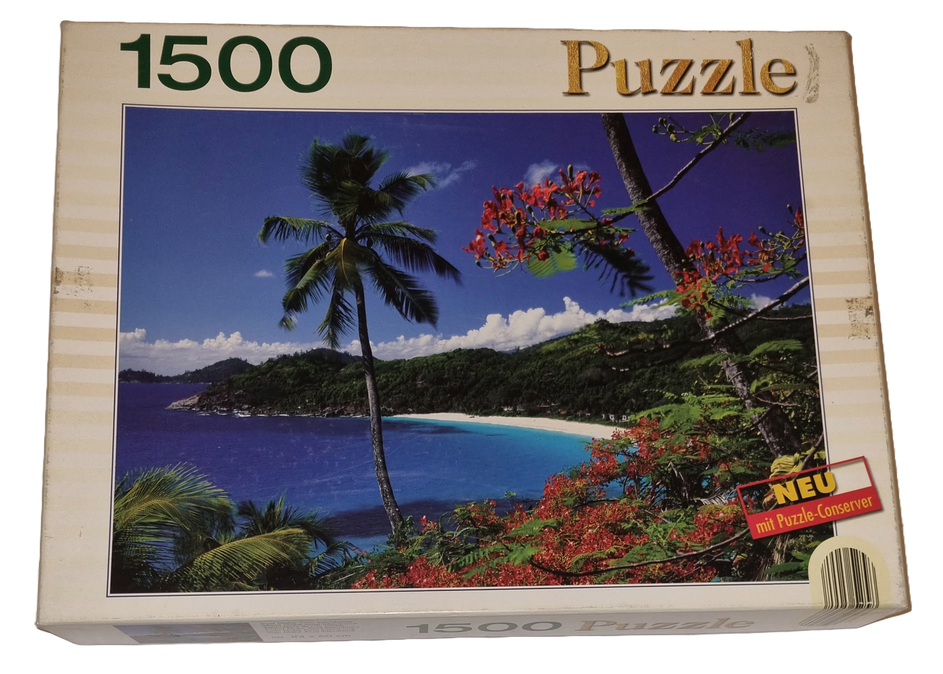 Puzzle 1500 Teile Insel Mahe Anse Intendance