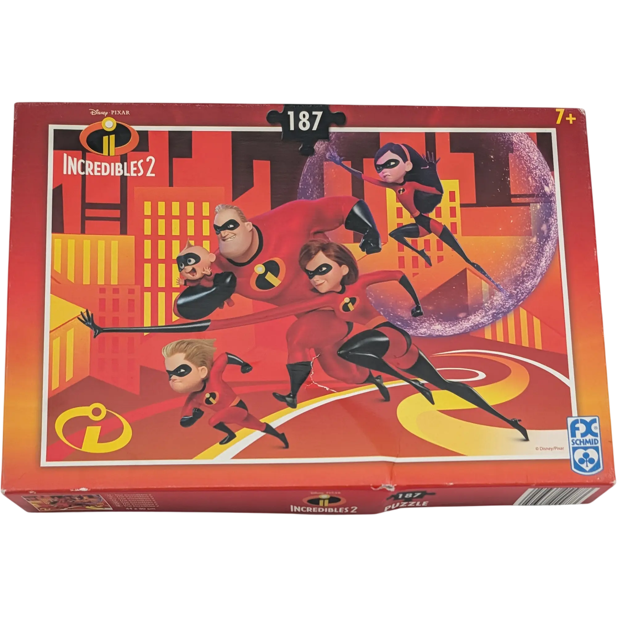 FX Schmid Puzzle Disney Pixar Incredibles 2 Die Unglaublichen 187 Teile