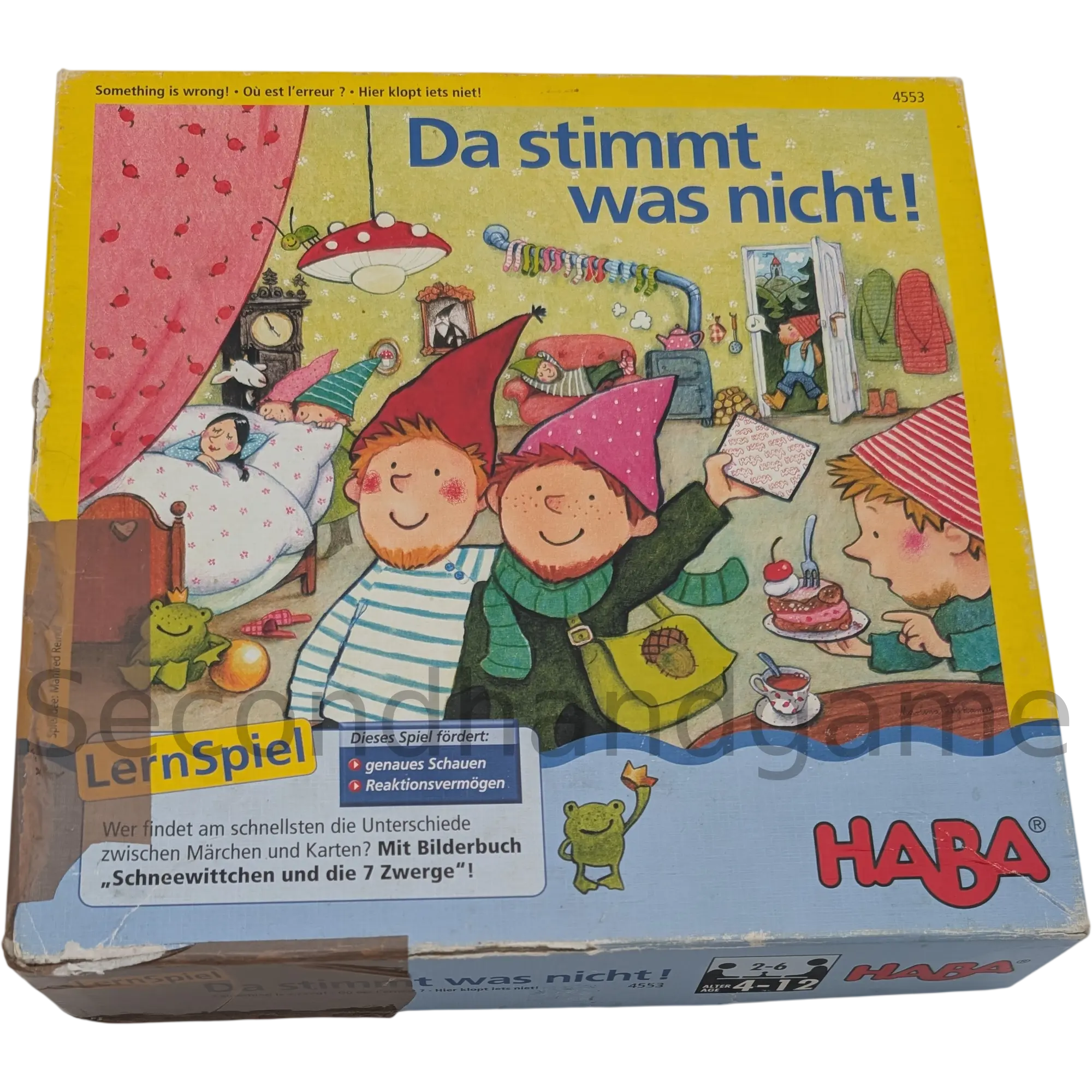 HABA Da stimmt was nicht! 4553 Schneewittchen und die 7 Zwerge