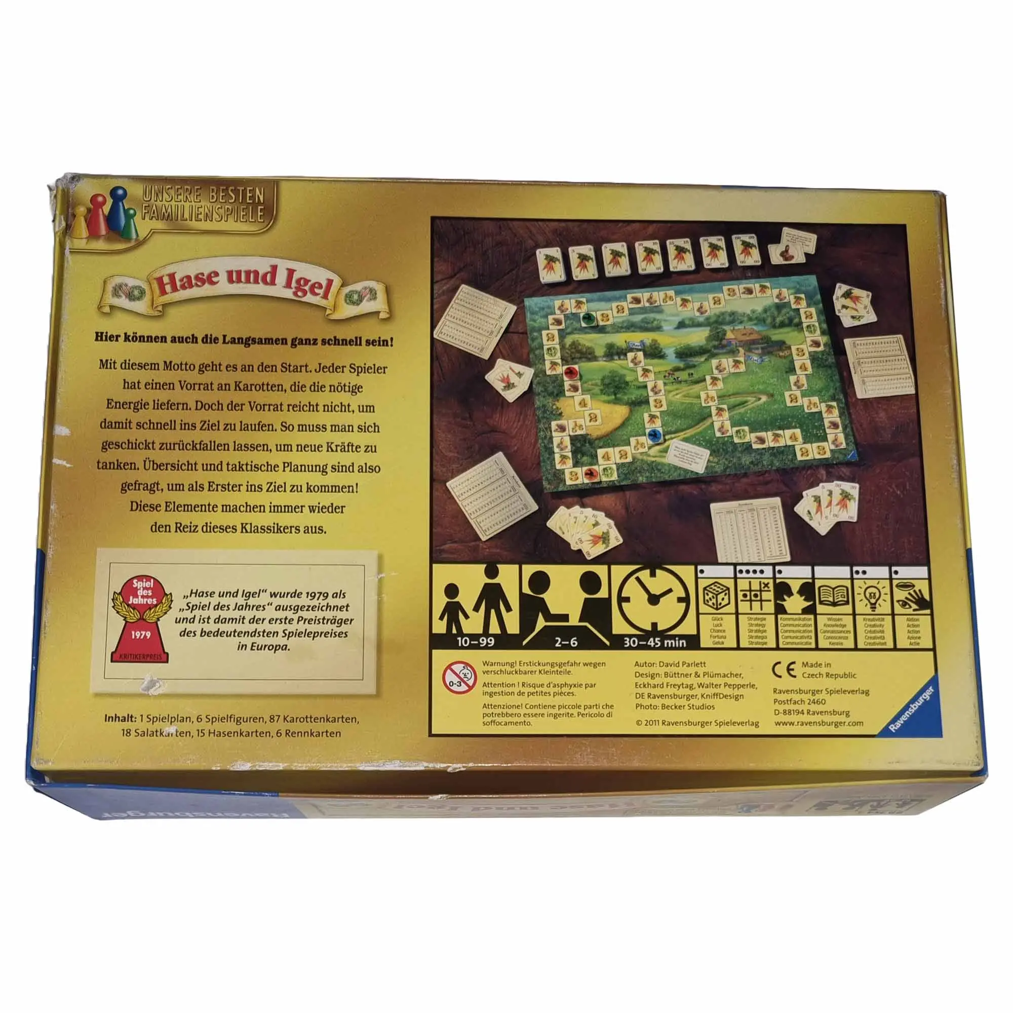 Ravensburger unsere besten Familienspiele Hase und Igel 897544