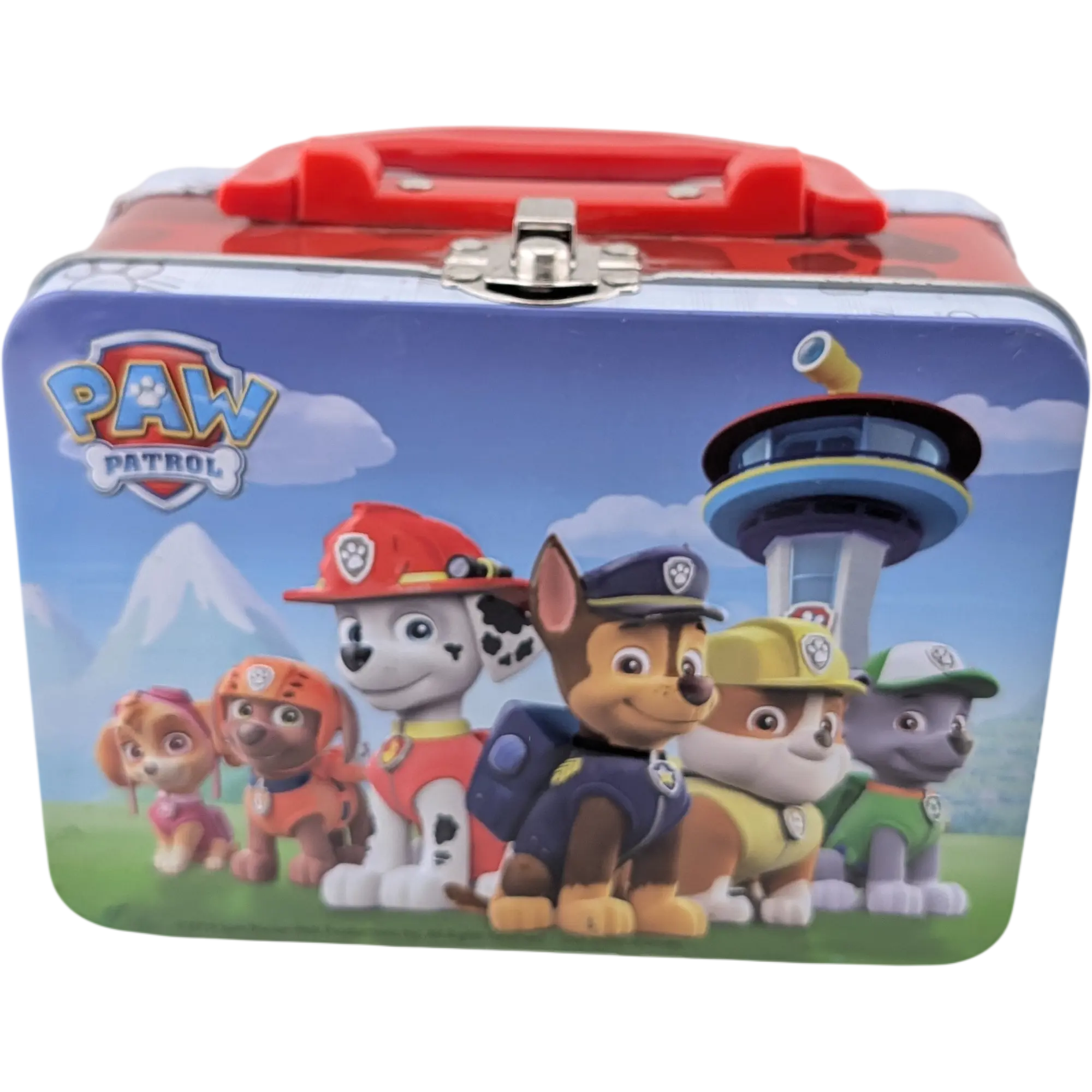 Paw Patrol Memo im Metallkoffer Blechkoffer mit Griff, Ansicht 4