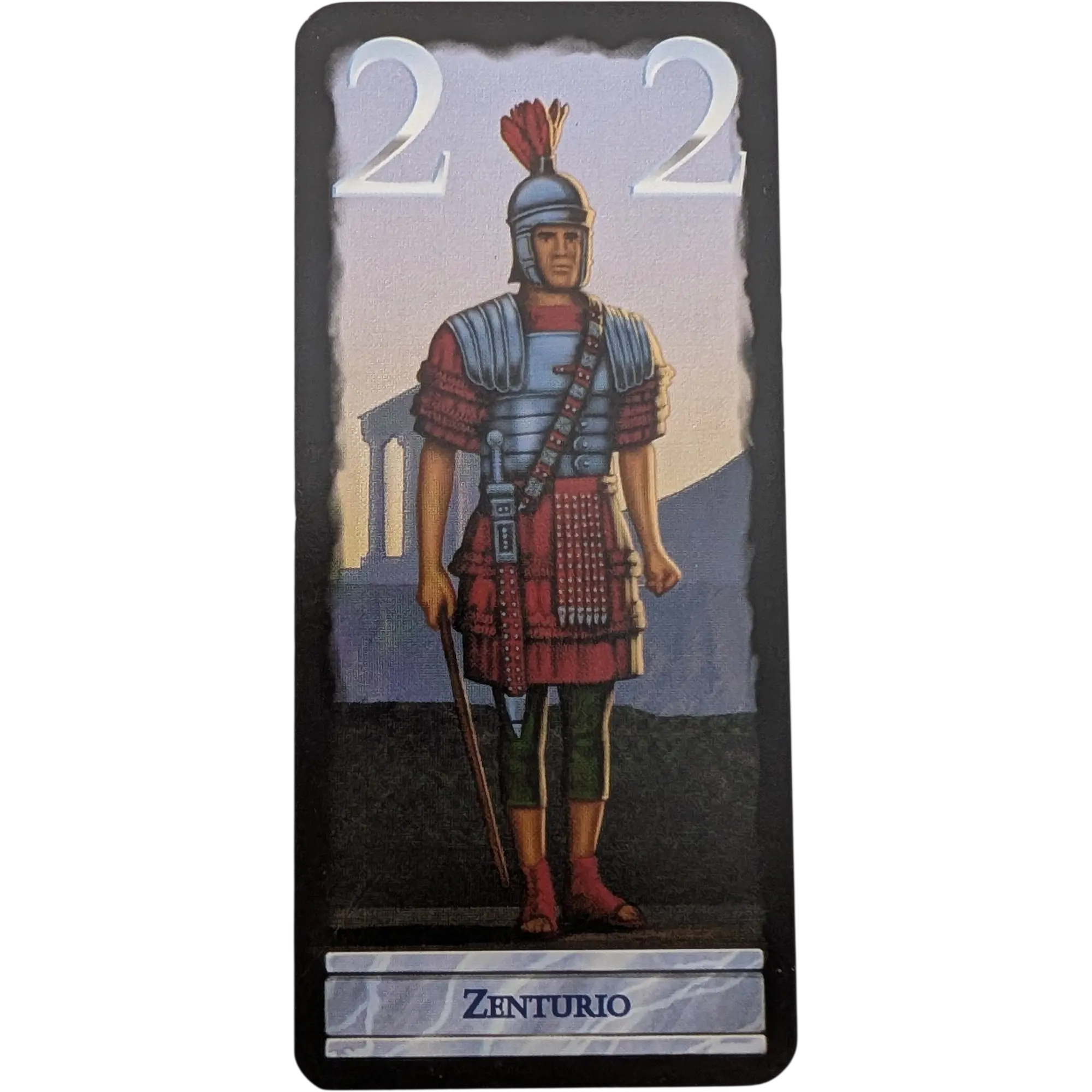 Kosmos Caesar & Cleopatra Ersatzteile Karte Caesar 2 Zenturio