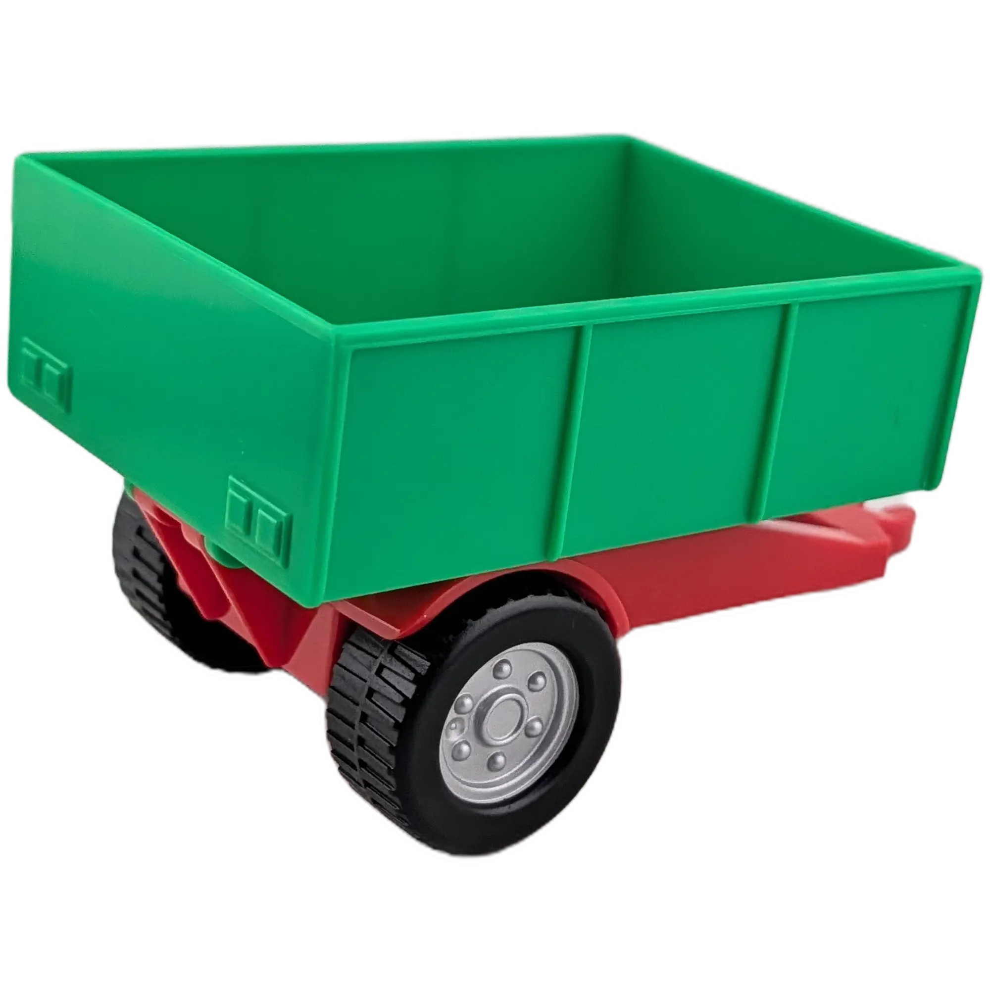 Lego Duplo 47448 Anhänger Aufsatz Mittelgrün mit Untergestell Rot