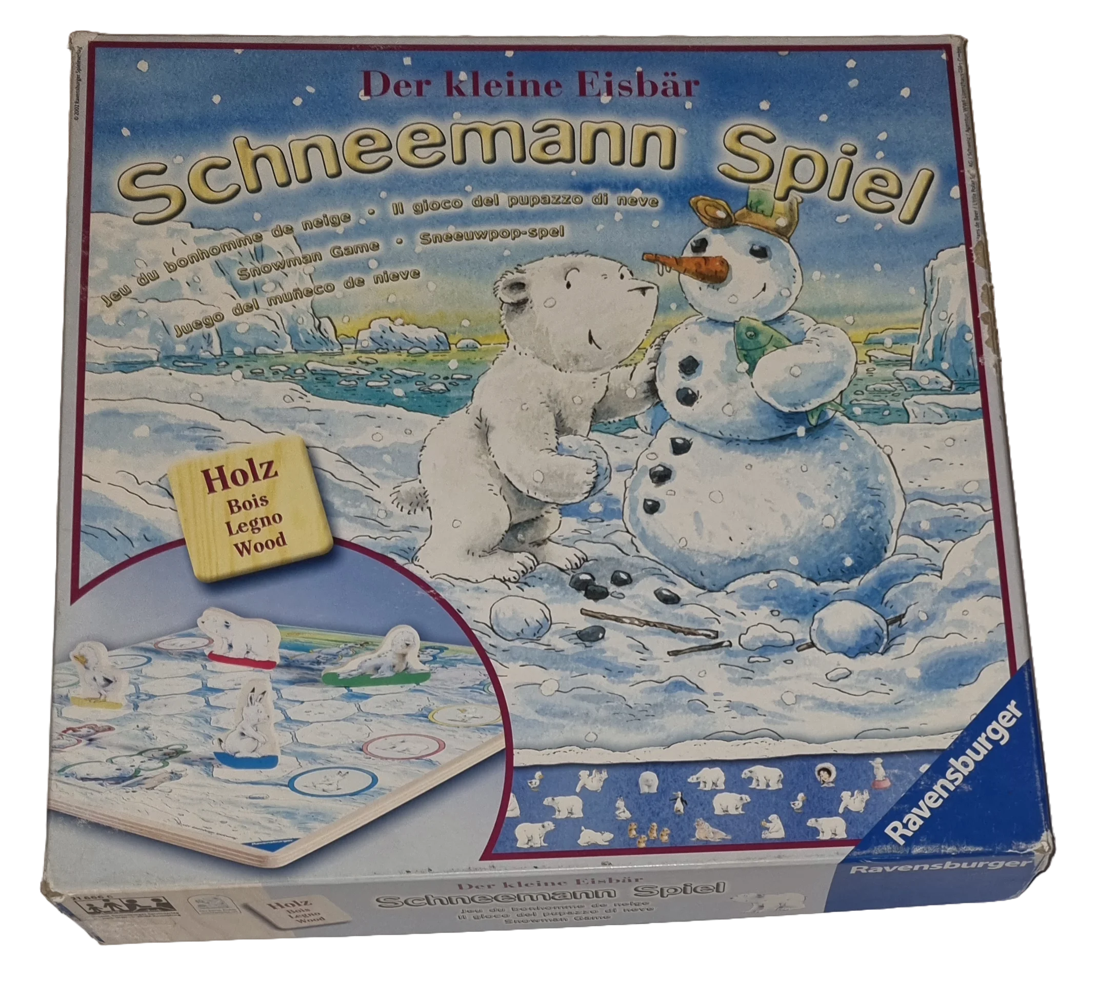 Ravensburger Der kleine Eisbär Schneemann Spiel 216666