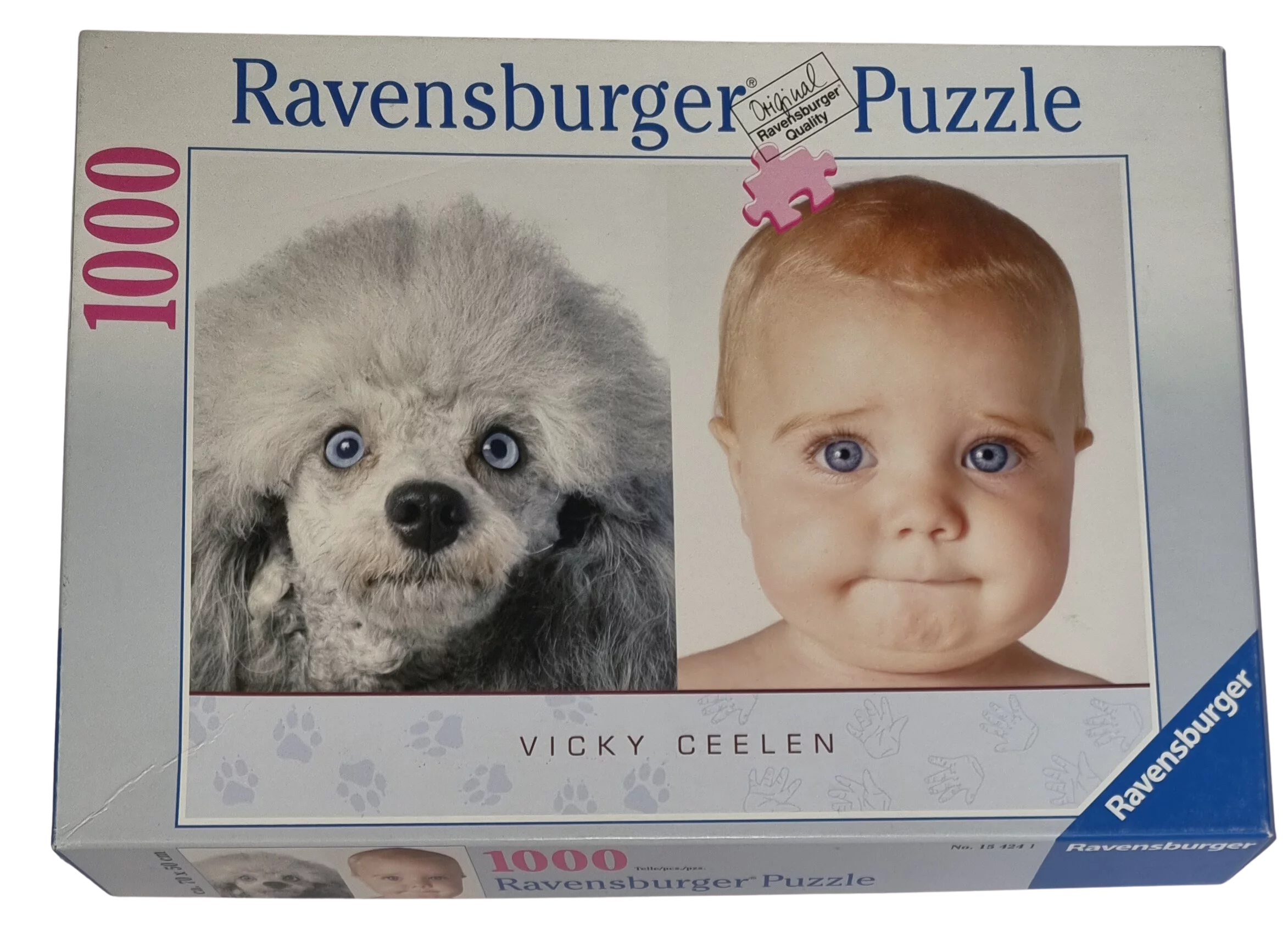 Ravensburger Puzzle 1000 Teile 154241 Vicky Ceelen, große blaue Augen